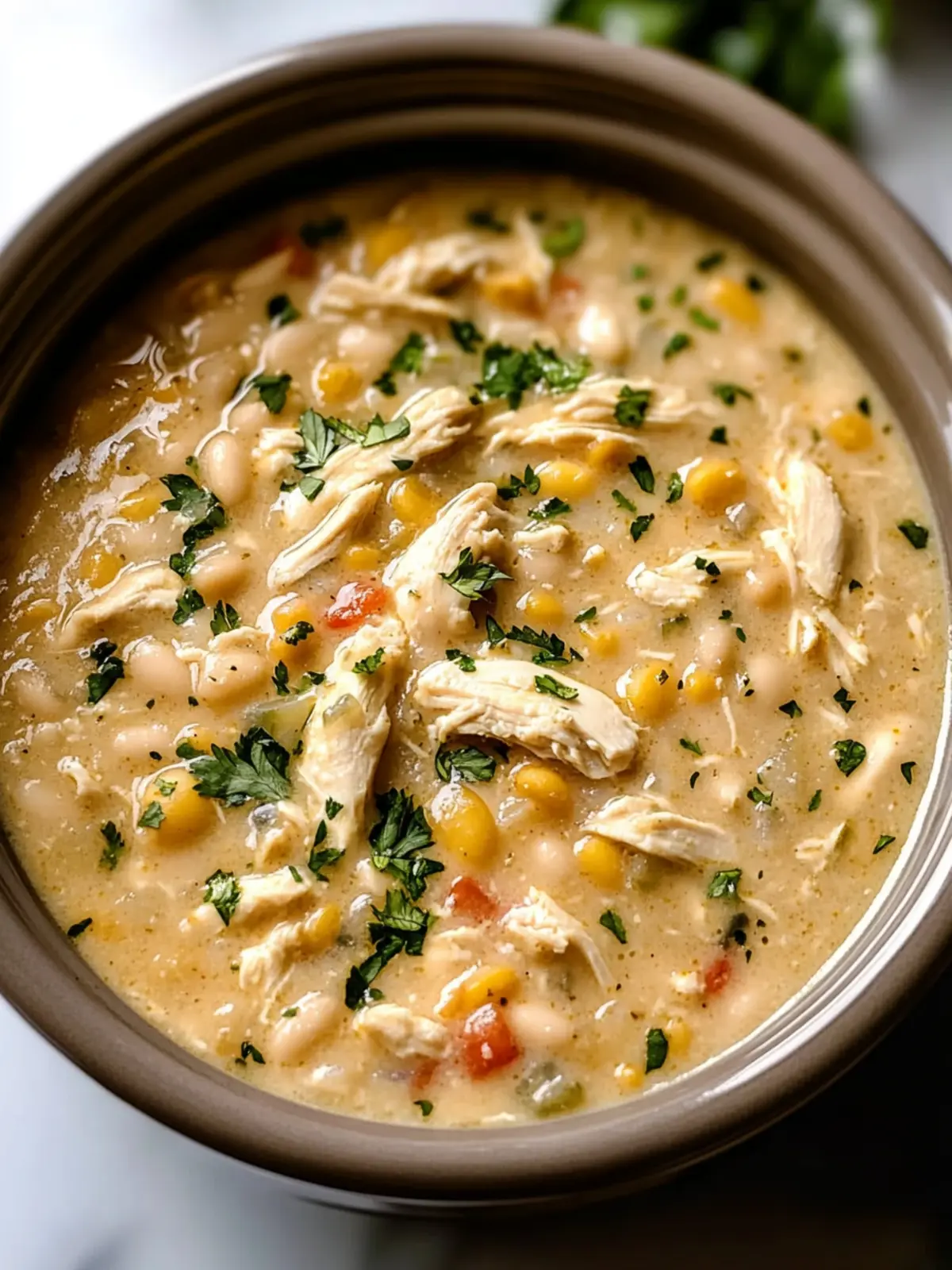 Hearty Gluten-Free Crockpot White Chicken Chili Made Easy 4 Gluten-Free Crockpot White Chicken Chili