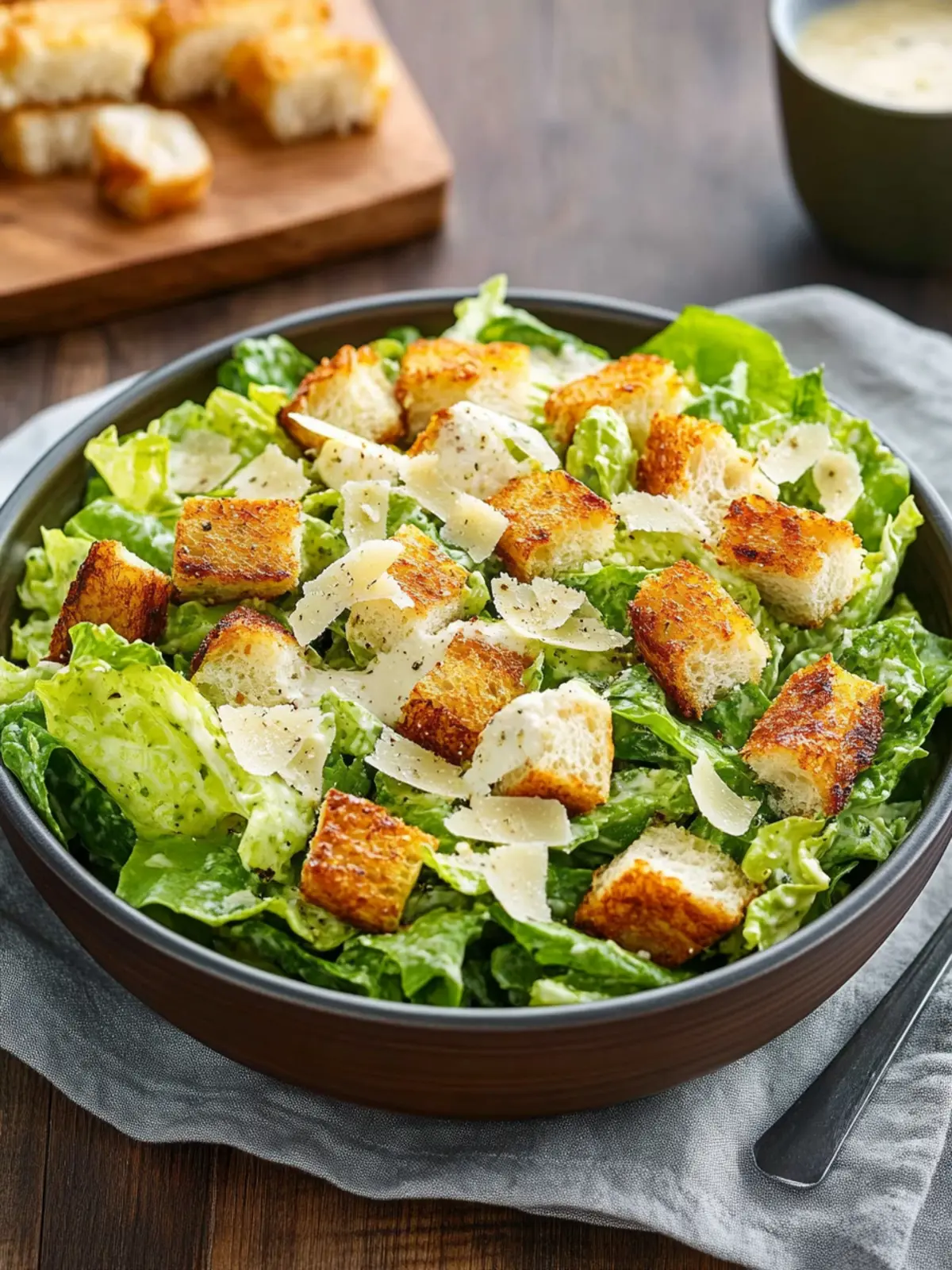 Bobby Flay's Caesar Salad Recipe with a Zesty Twist 4 Bobby Flay Caesar Salad Recipe