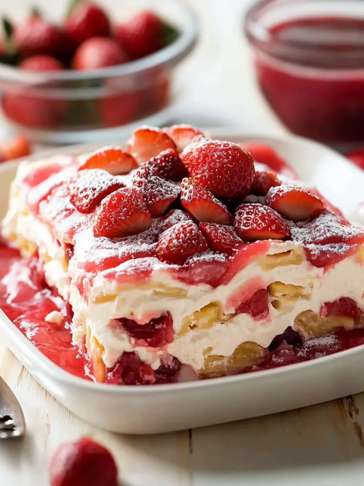 Delicious Strawberry Lasagna Dessert Recipe You’ll Love 5 Strawberry Lasagna Dessert Recipe