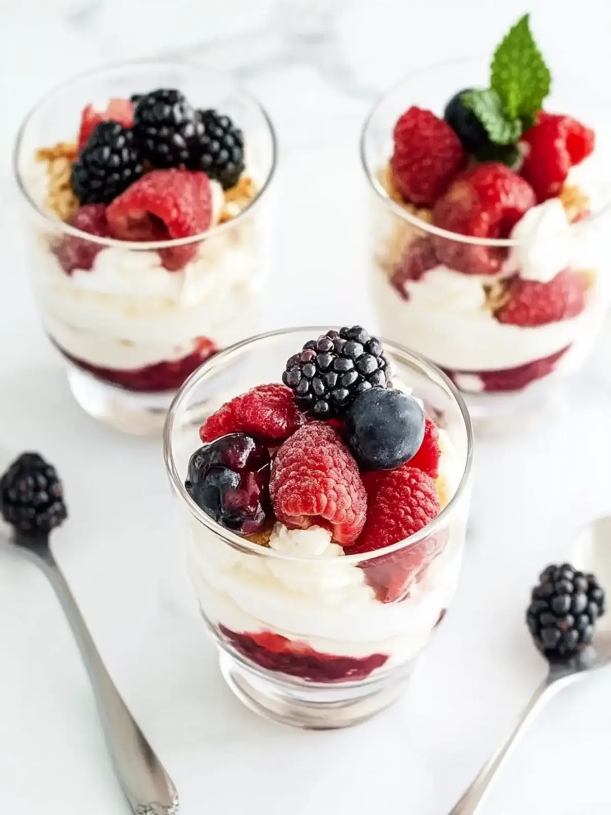Easy Berry Parfaits: A Deliciously Simple Treat for All 3 Easy Berry parfaits