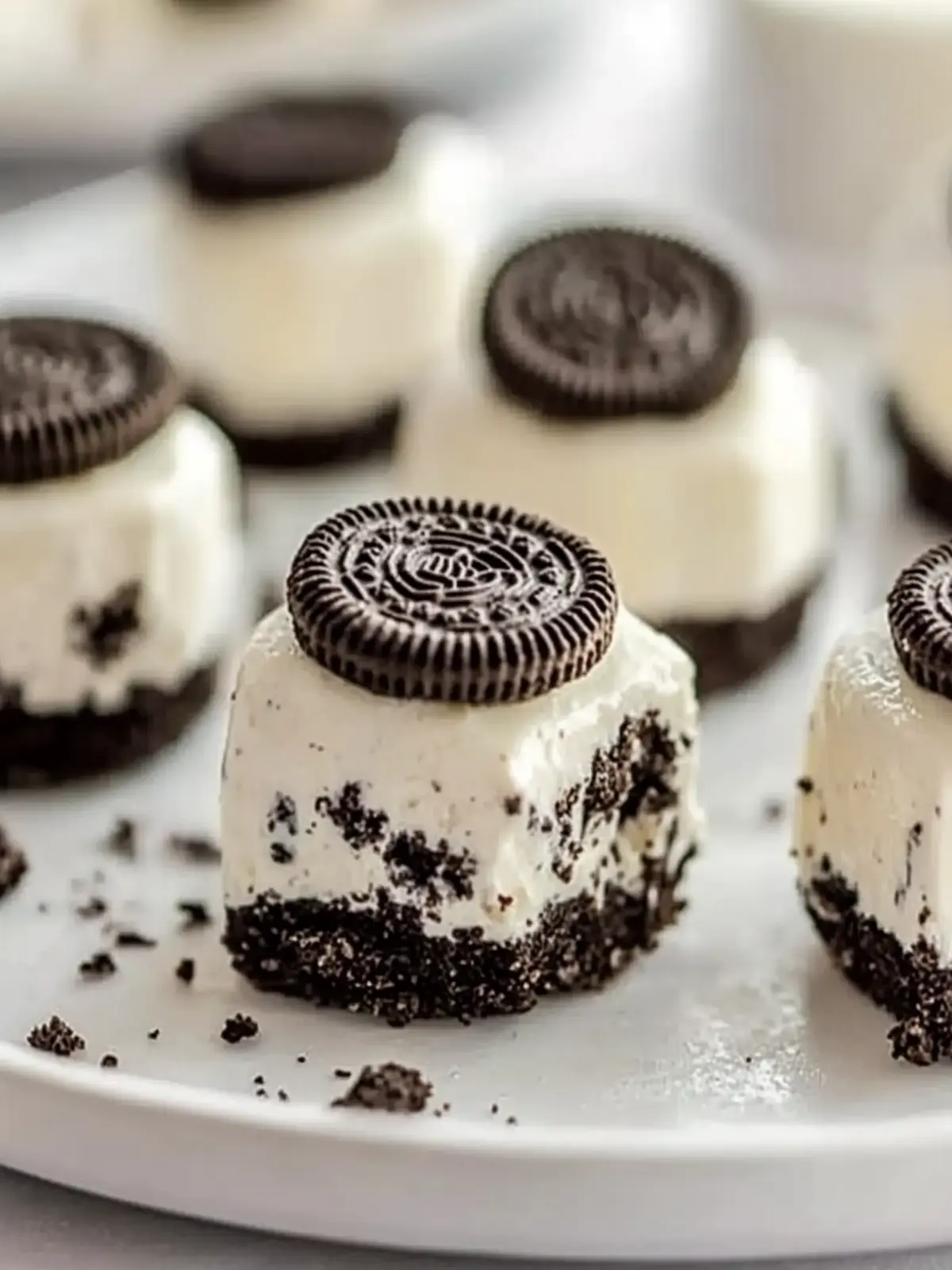 No-Bake Oreo Cheesecake Bites Your New Favorite Treat 4 No-Bake Oreo Cheesecake Bites