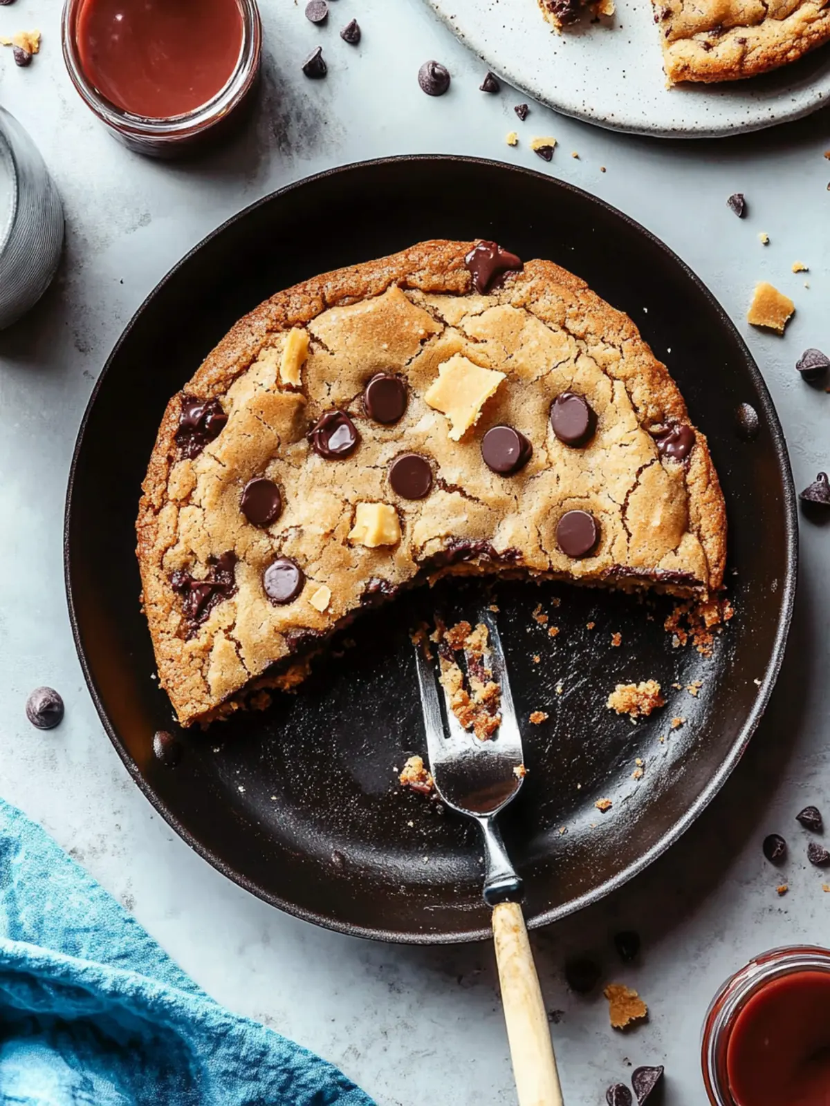 Indulge in Cinco de Mayo Brown Butter Chocolate Chip Skillet Cookie 5 Cinco de Mayo Brown Butter Chocolate Chip Skillet Cookie