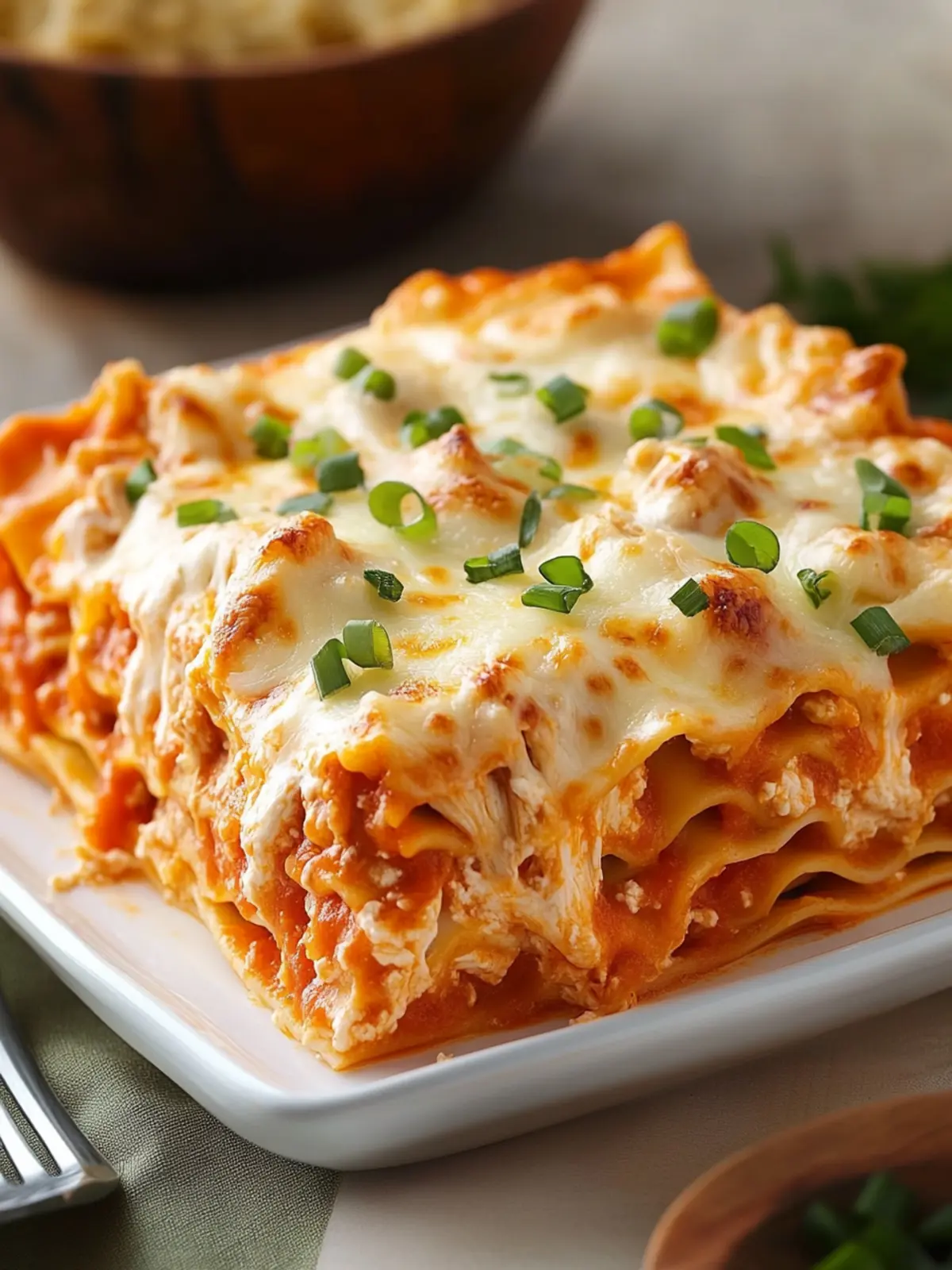 Savory Mother's Day Buffalo Chicken Lasagna That Wows 2 Mother's Day Buffalo Chicken Lasagna