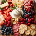 Mothers Day Berries & Cream Charcuterie Board Delight 6 Mother's Day Berries & Cream Charcuterie Board