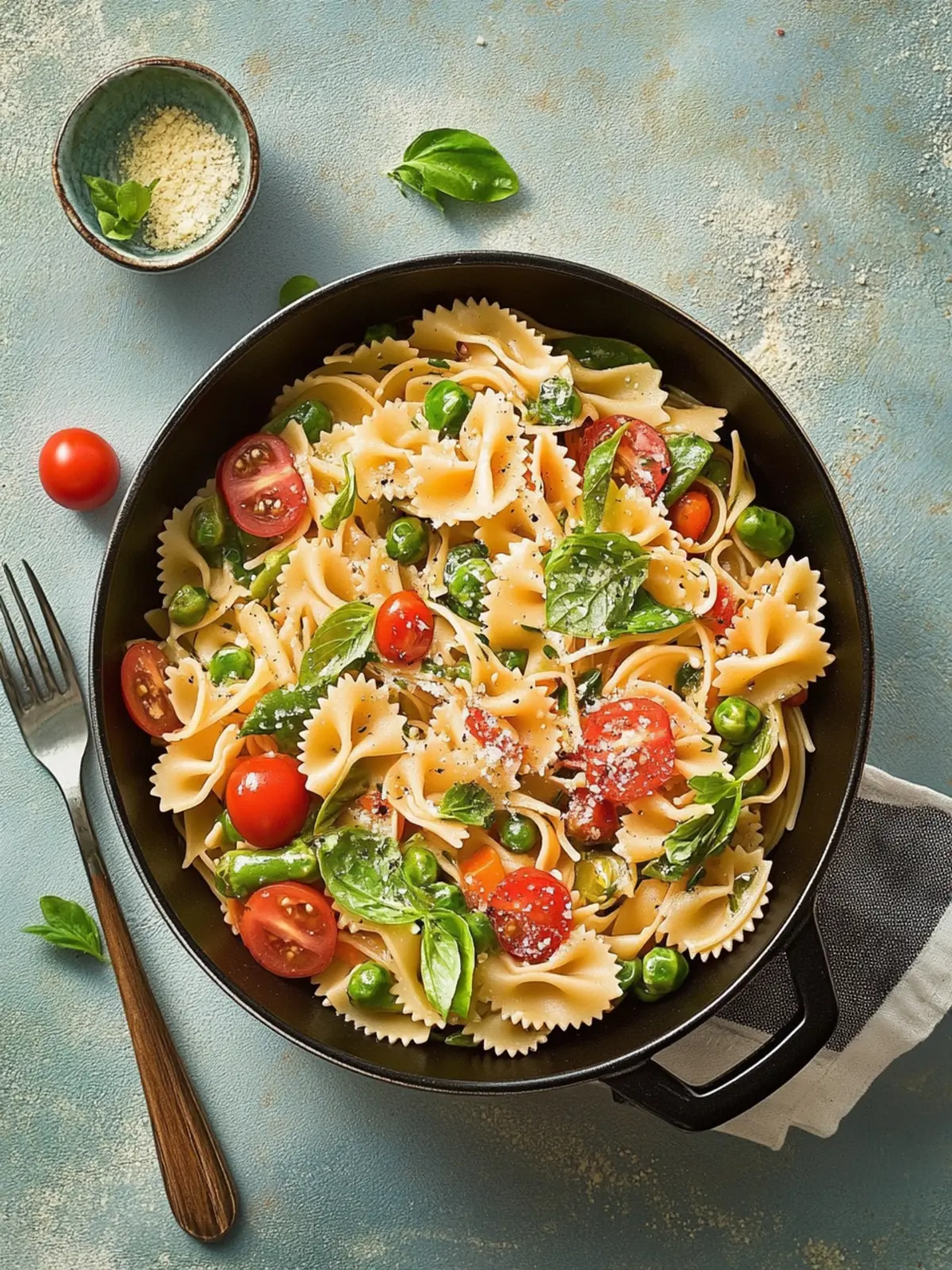 Delicious Mother's Day One Pot Pasta Primavera Recipe 2 Mother's Day One Pot Pasta Primavera