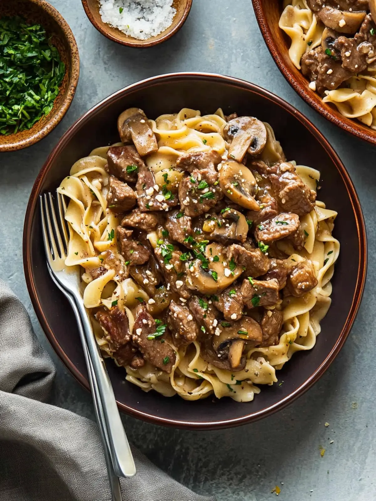 Hearty Beef and Noodles with Mushrooms for Cozy Nights 3 Beef and Noodles with Mushrooms