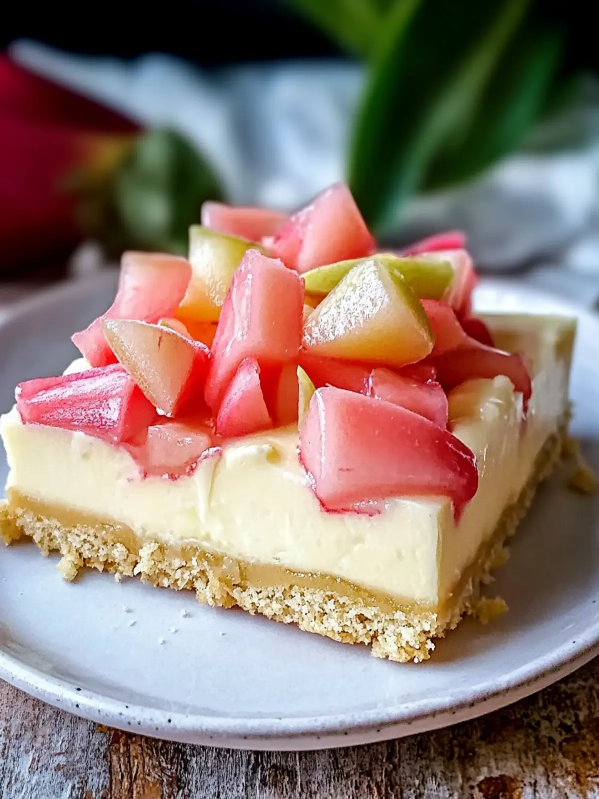Sweet Rhubarb Custard Dessert Bars You'll Adore 4 Rhubarb Custard Dessert Bars