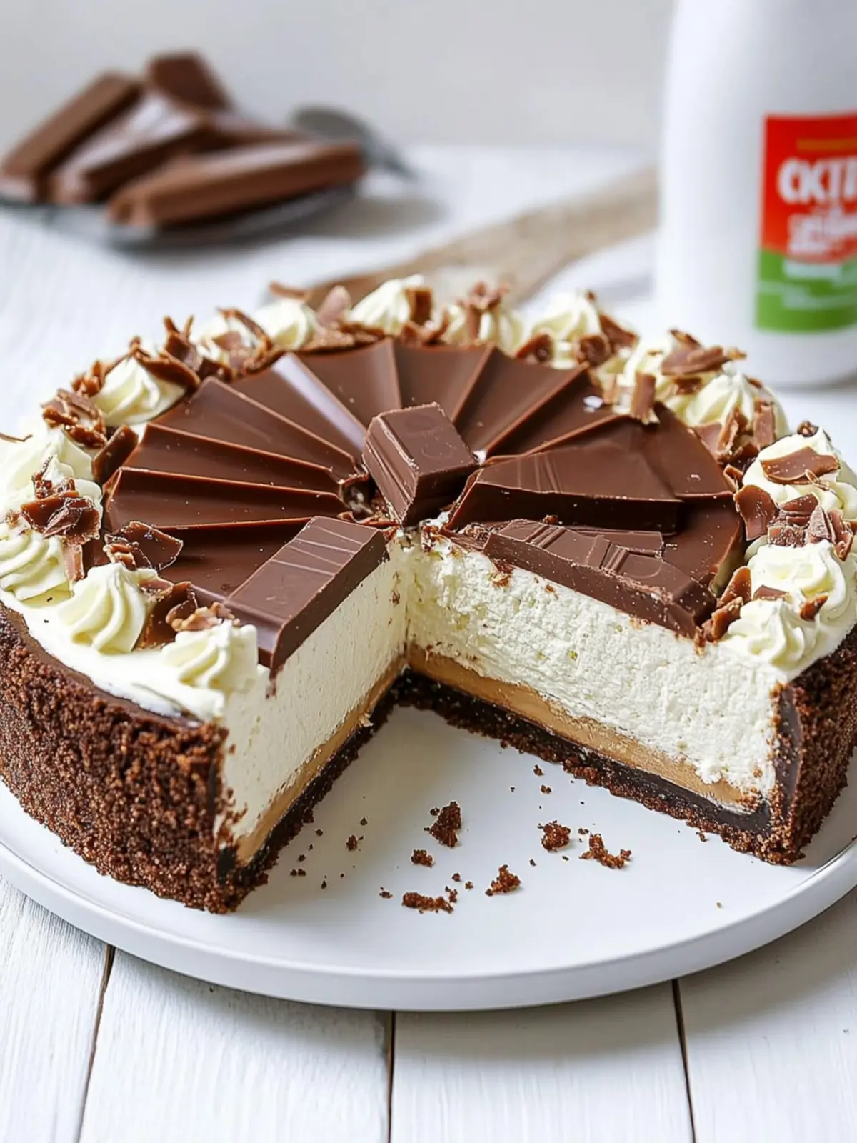 Irresistible Cinco de Mayo Viral Kit Kat Cheesecake Delight 4 Cinco de Mayo Viral Kit Kat Cheesecake