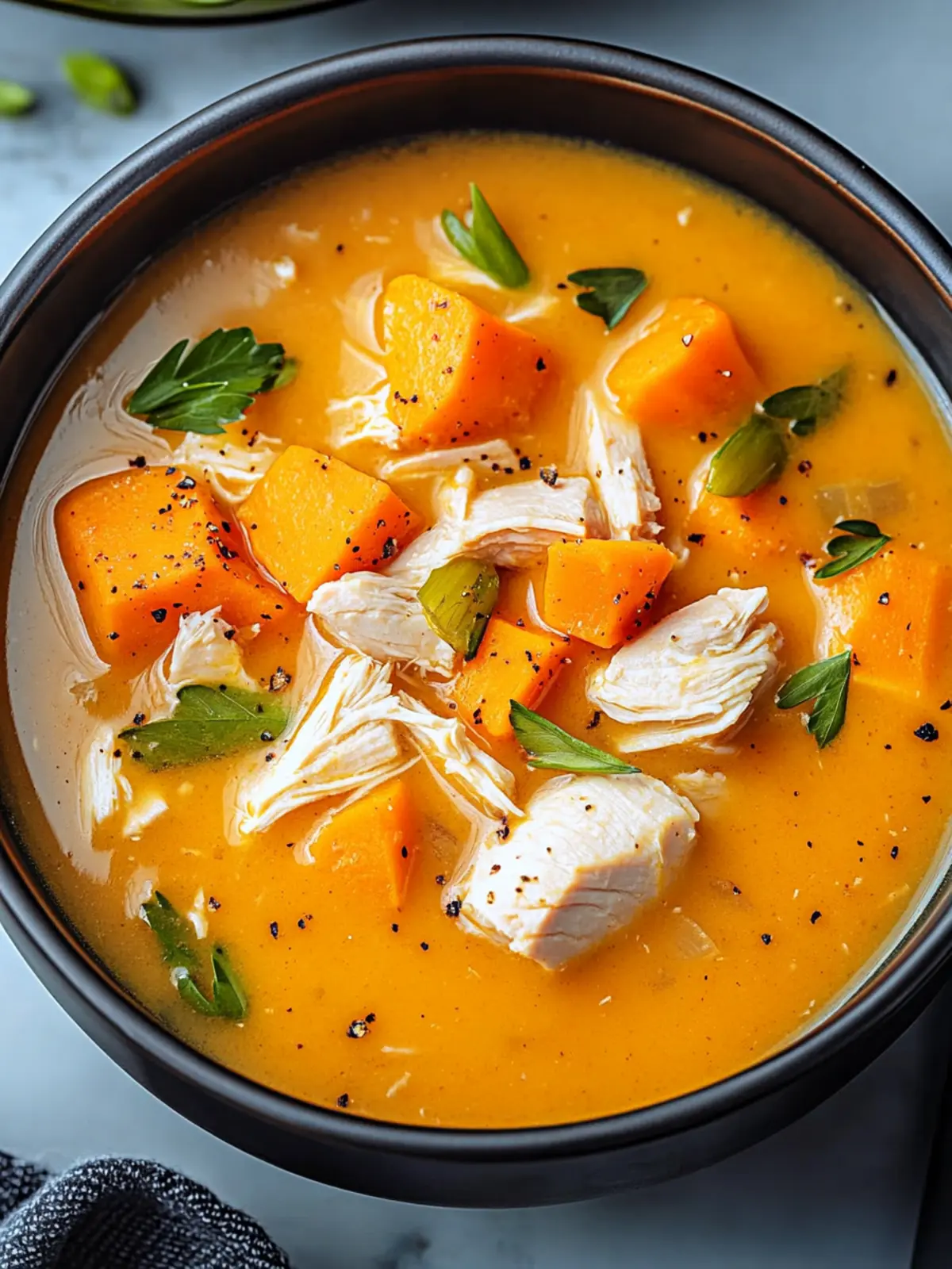 Cozy Up with Crockpot Chicken and Sweet Potato Soup Delight 2 Crockpot Chicken and Sweet Potato Soup