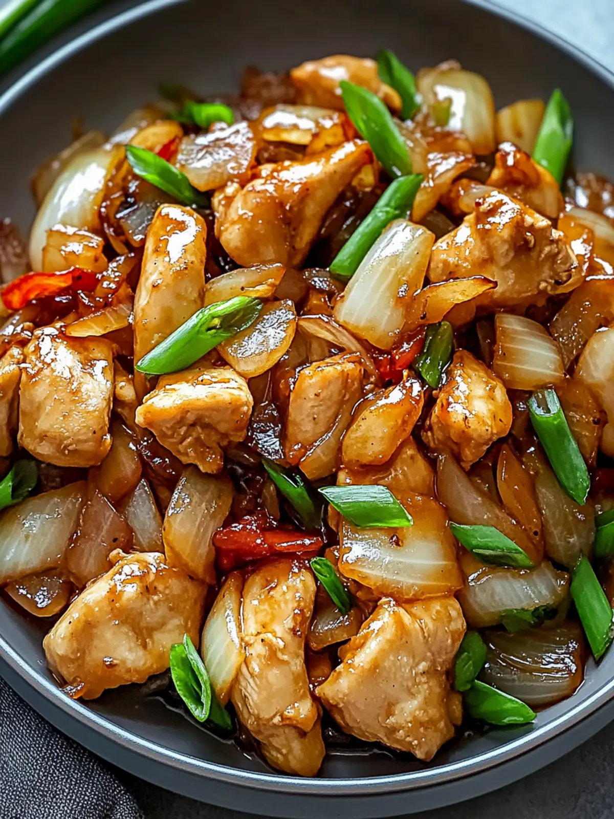 Savory Chicken and Onion Stir-Fry: Your Weeknight Hero 2 Chicken and Onion Stir-Fry