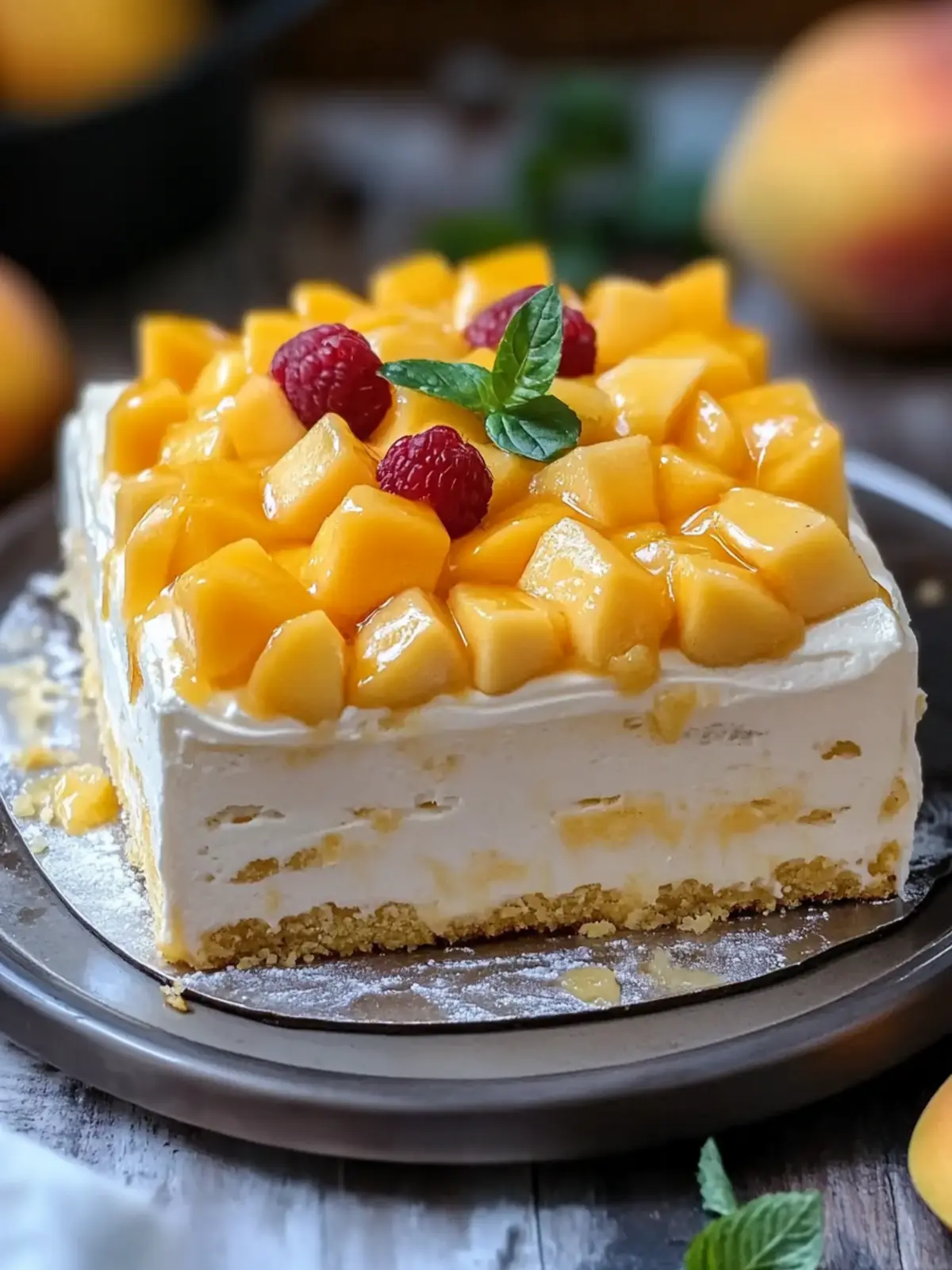 Mango Tres Leches Cake: A Tropical Twist on Classic Flavor 3 Mango Tres Leches Cake