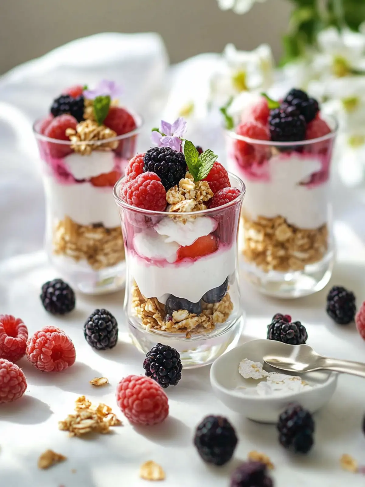 Easter Greek Yogurt Berry Parfait Cups for a Fresh Twist 5 Easter Greek Yogurt Berry Parfait Cups