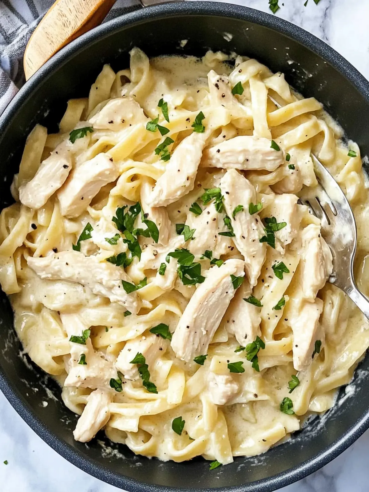 Quick One Pot Chicken Alfredo That Everyone Will Love 2 Quick One Pot Chicken Alfredo