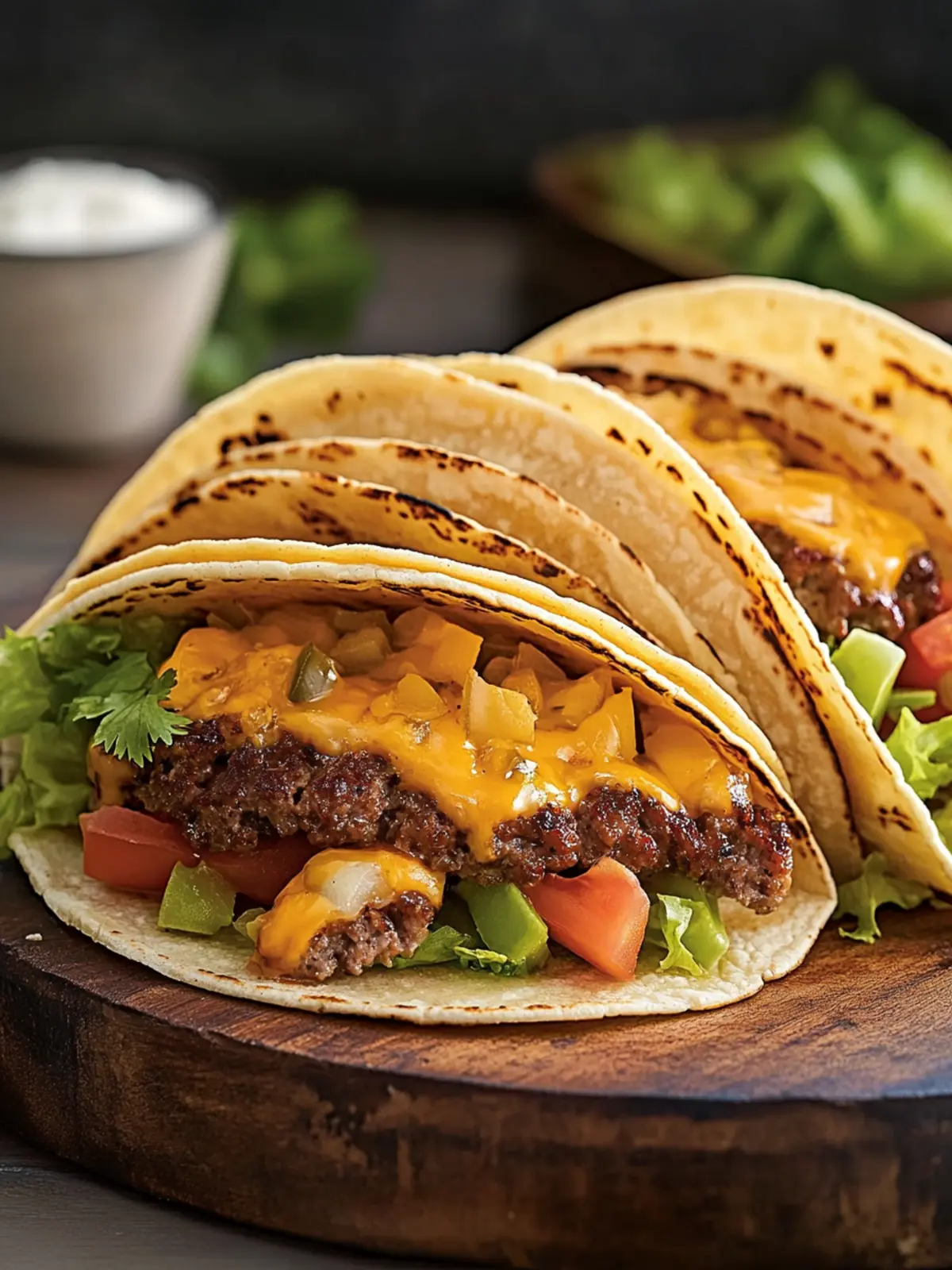 Mother's Day Smash Burger Tacos for a Flavorful Celebration 4 Mother's Day Smash Burger Tacos