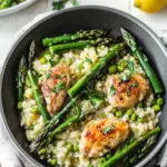 Mouthwatering Mother's Day One Pan Honey Lemon Chicken & Asparagus 2 Mother's Day One Pan Honey Lemon Chicken and Asparagus