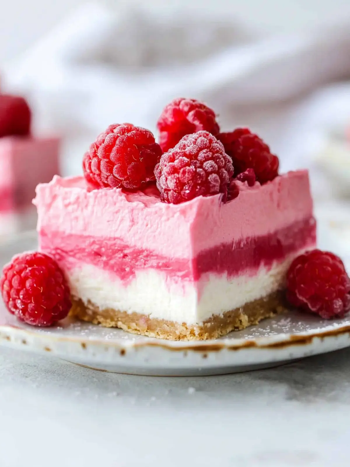 No Bake Raspberry Cream Dream Bars That Wow Every Tastebud 3 No Bake Raspberry Cream Dream Bars