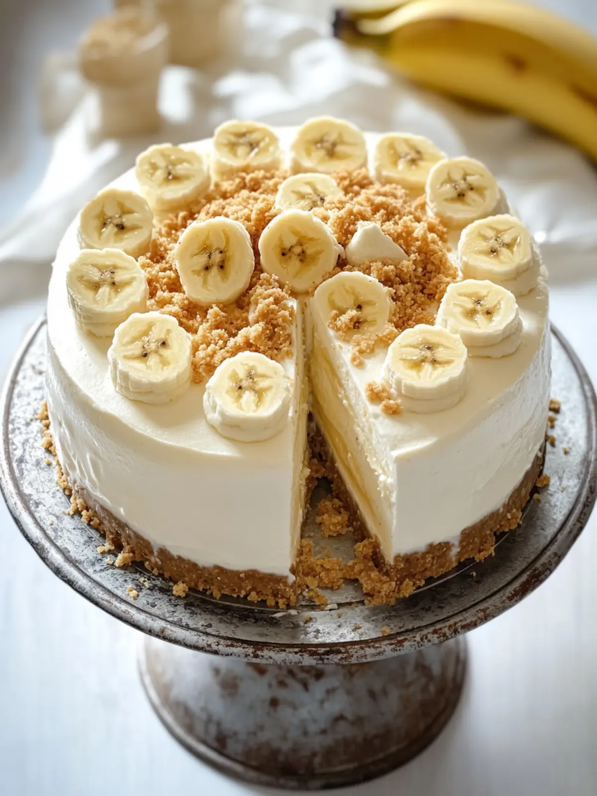 Irresistible Gluten-Free Banana Pudding Cheesecake Delight 3 Gluten-Free Banana Pudding Cheesecake