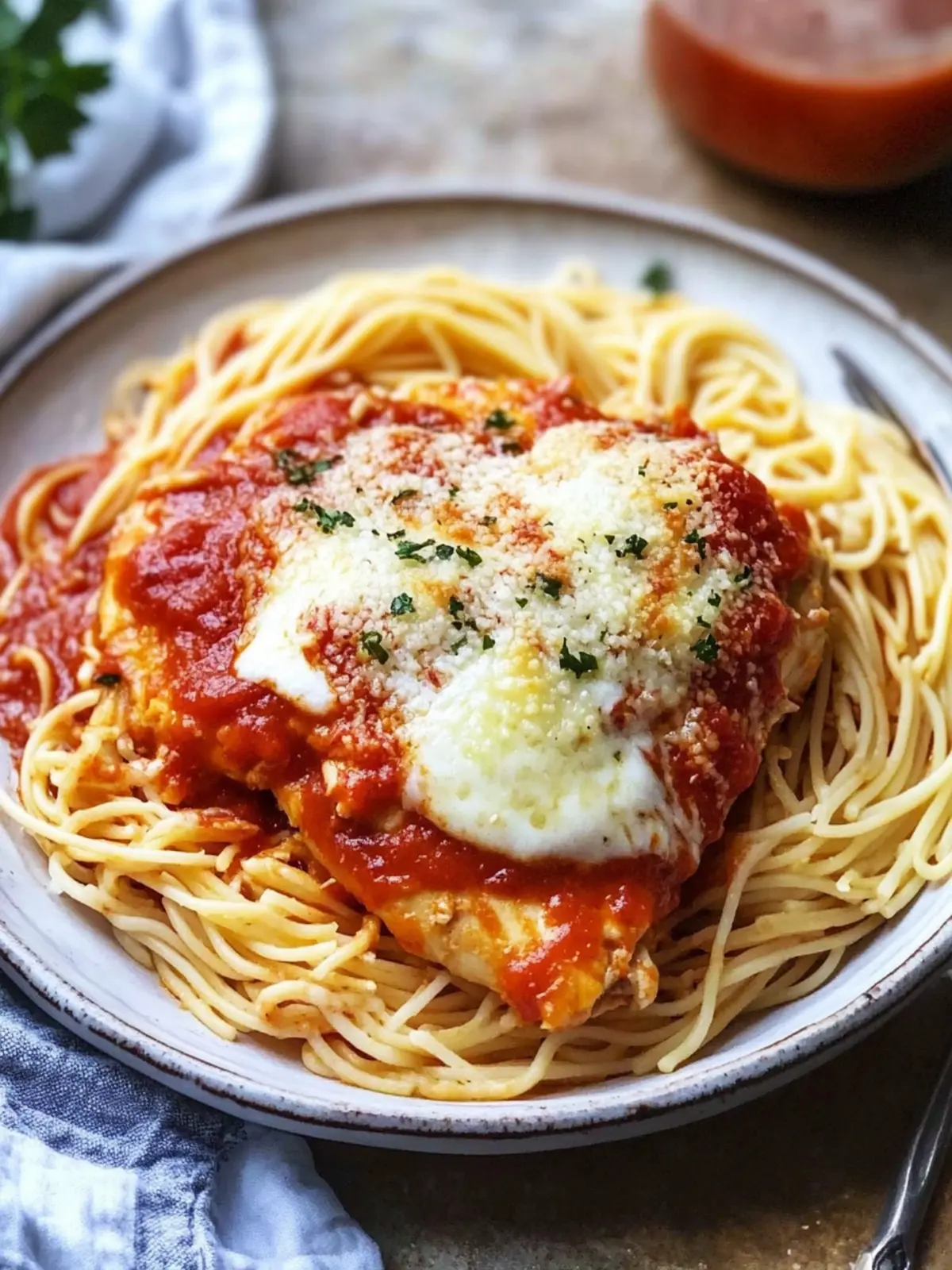 Mouthwatering Slow Cooker Chicken Parmesan for Easy Dinners 2 Slow Cooker Chicken Parmesan