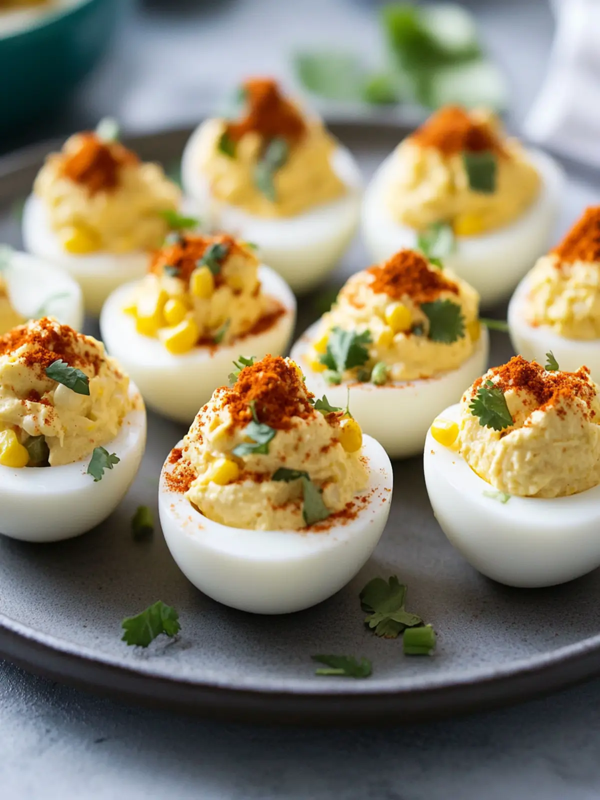 Cinco de Mayo Mexican Street Corn Deviled Eggs to Wow Your Guests 4 Cinco de Mayo Mexican Street Corn Deviled Eggs