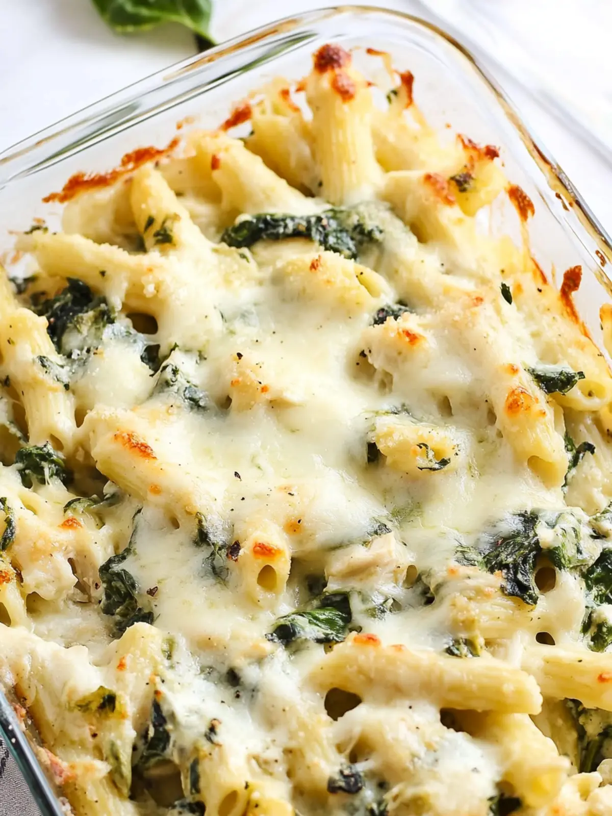 Indulge in Cinco de Mayo Creamy Spinach Artichoke Chicken Casserole 2 Cinco de Mayo Creamy Spinach Artichoke Chicken Pasta Casserole