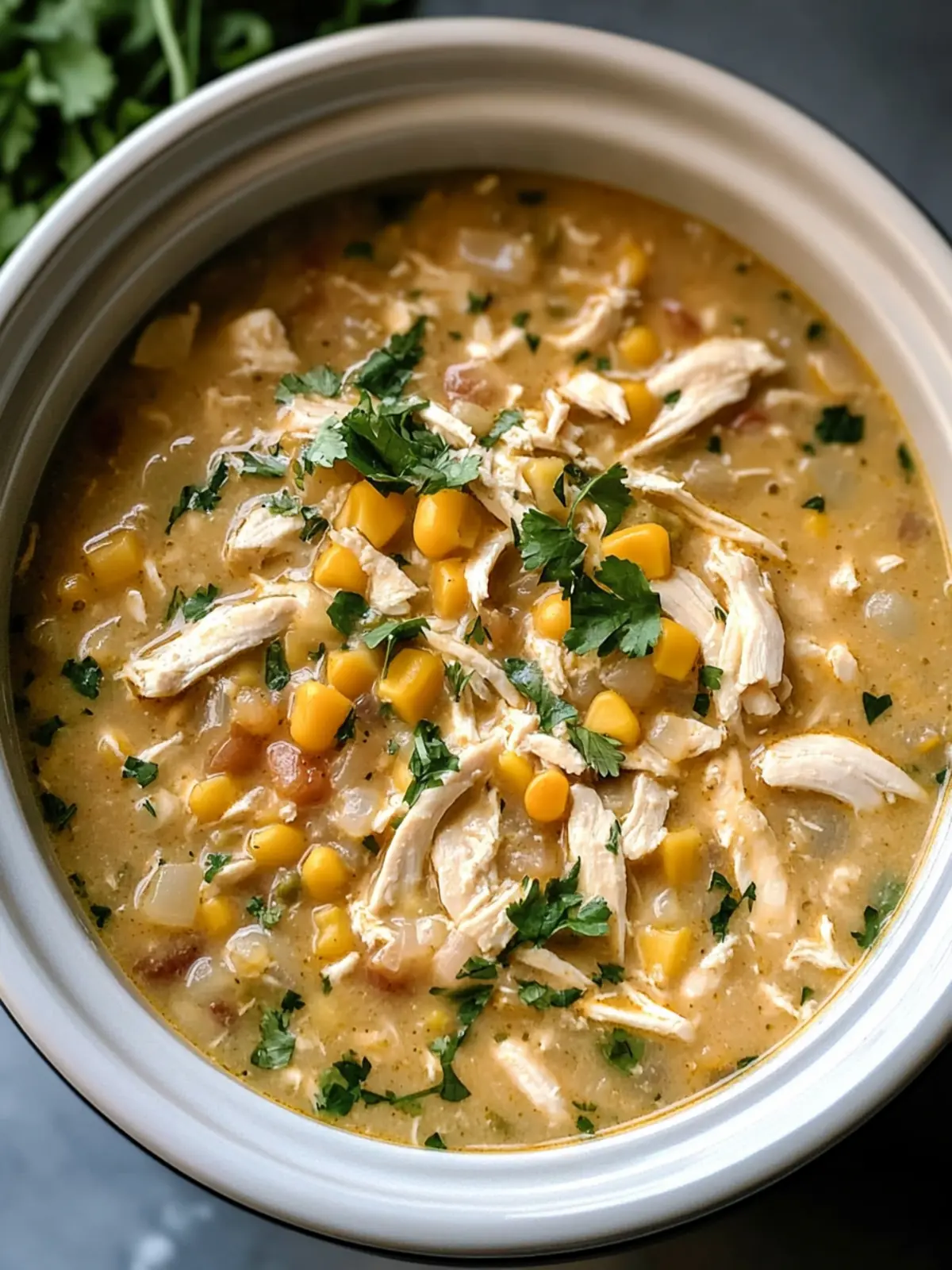 Hearty Gluten-Free Crockpot White Chicken Chili Made Easy 3 Gluten-Free Crockpot White Chicken Chili