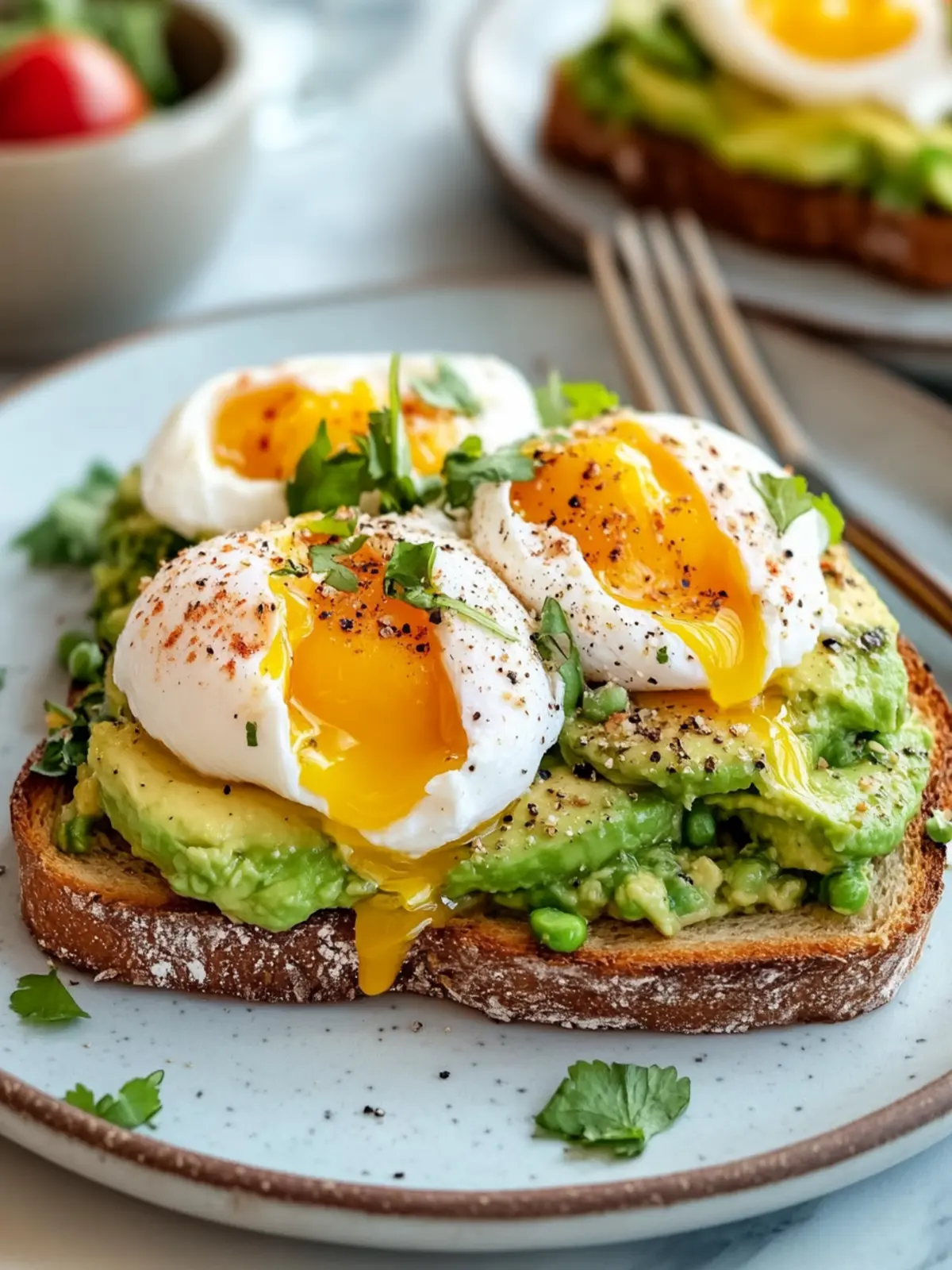 Mother's Day Avocado Toast with Poached Eggs Made Easy 3 Mother's Day Avocado Toast with Poached Eggs