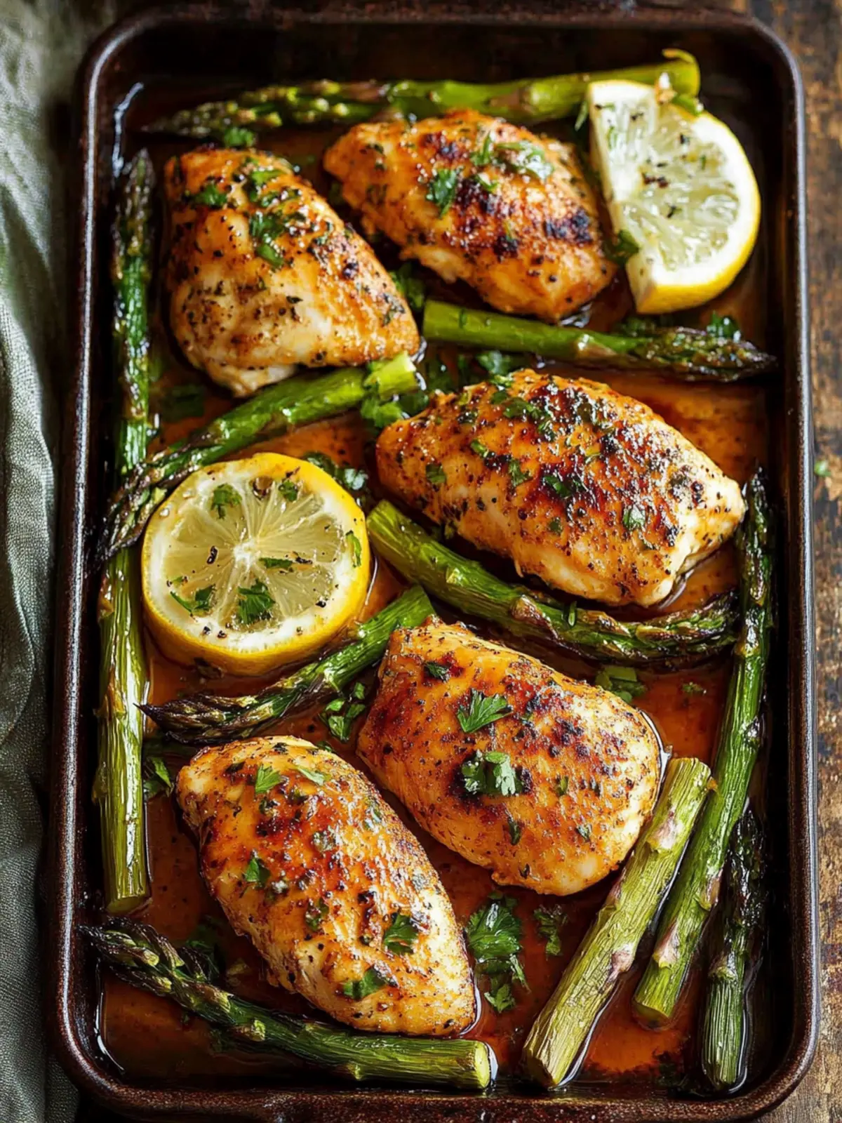 Savor Cinco de Mayo Honey Lemon Chicken with Asparagus Delight 2 Cinco de Mayo Honey Lemon Chicken Asparagus