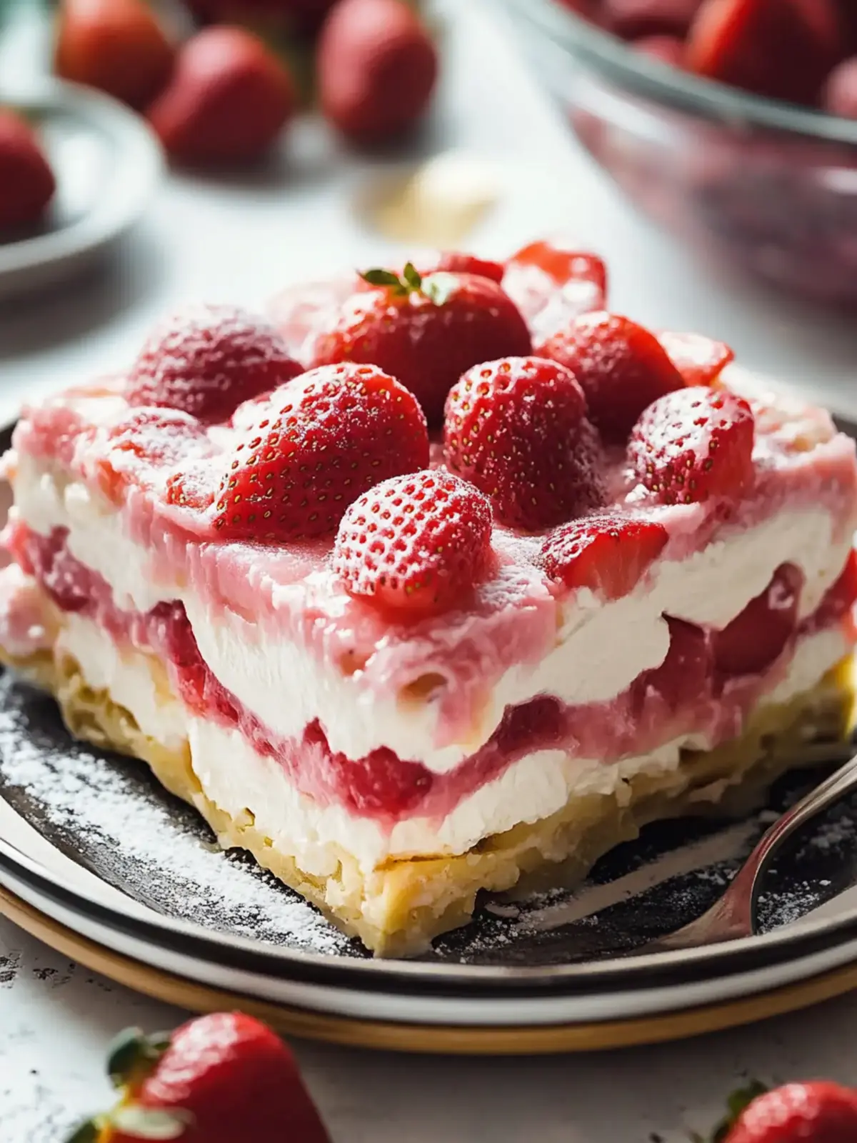 Delicious Strawberry Lasagna Dessert Recipe You’ll Love 3 Strawberry Lasagna Dessert Recipe
