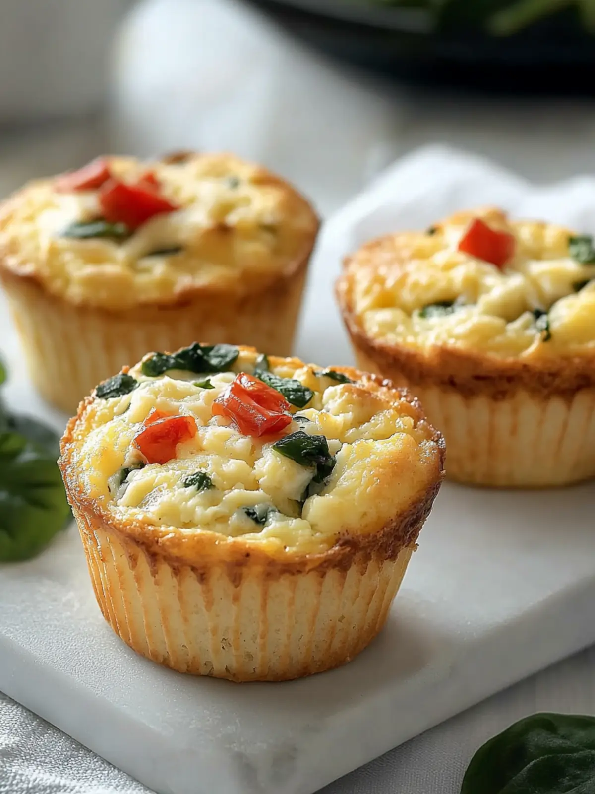 Deliciously Healthy Egg White Muffins Packed with Veggies 4 Healthy Egg White Muffins