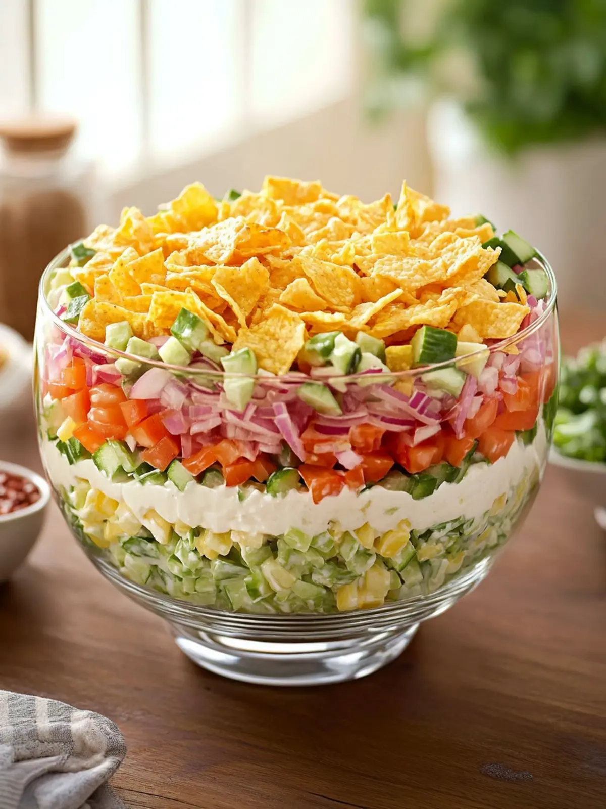 Delicious Paula Deen 7 Layer Salad Recipe for Epic Gatherings 3 Paula Deen 7 Layer Salad Recipe