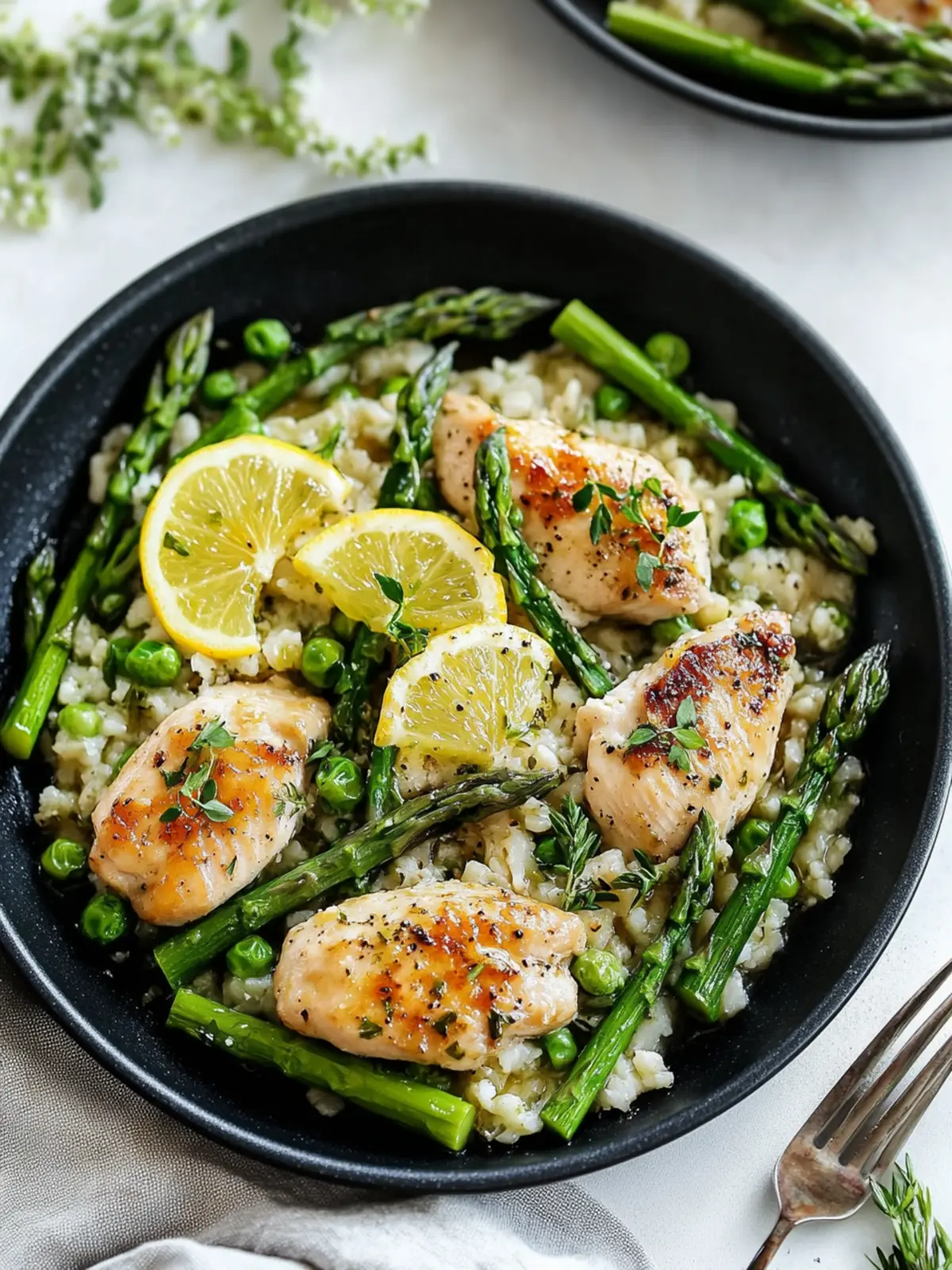 Mouthwatering Mother's Day One Pan Honey Lemon Chicken & Asparagus 3 Mother's Day One Pan Honey Lemon Chicken and Asparagus