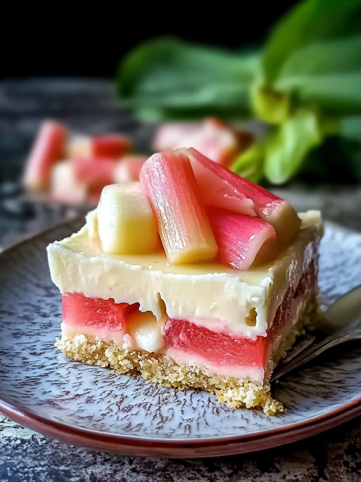 Sweet Rhubarb Custard Dessert Bars You'll Adore 3 Rhubarb Custard Dessert Bars