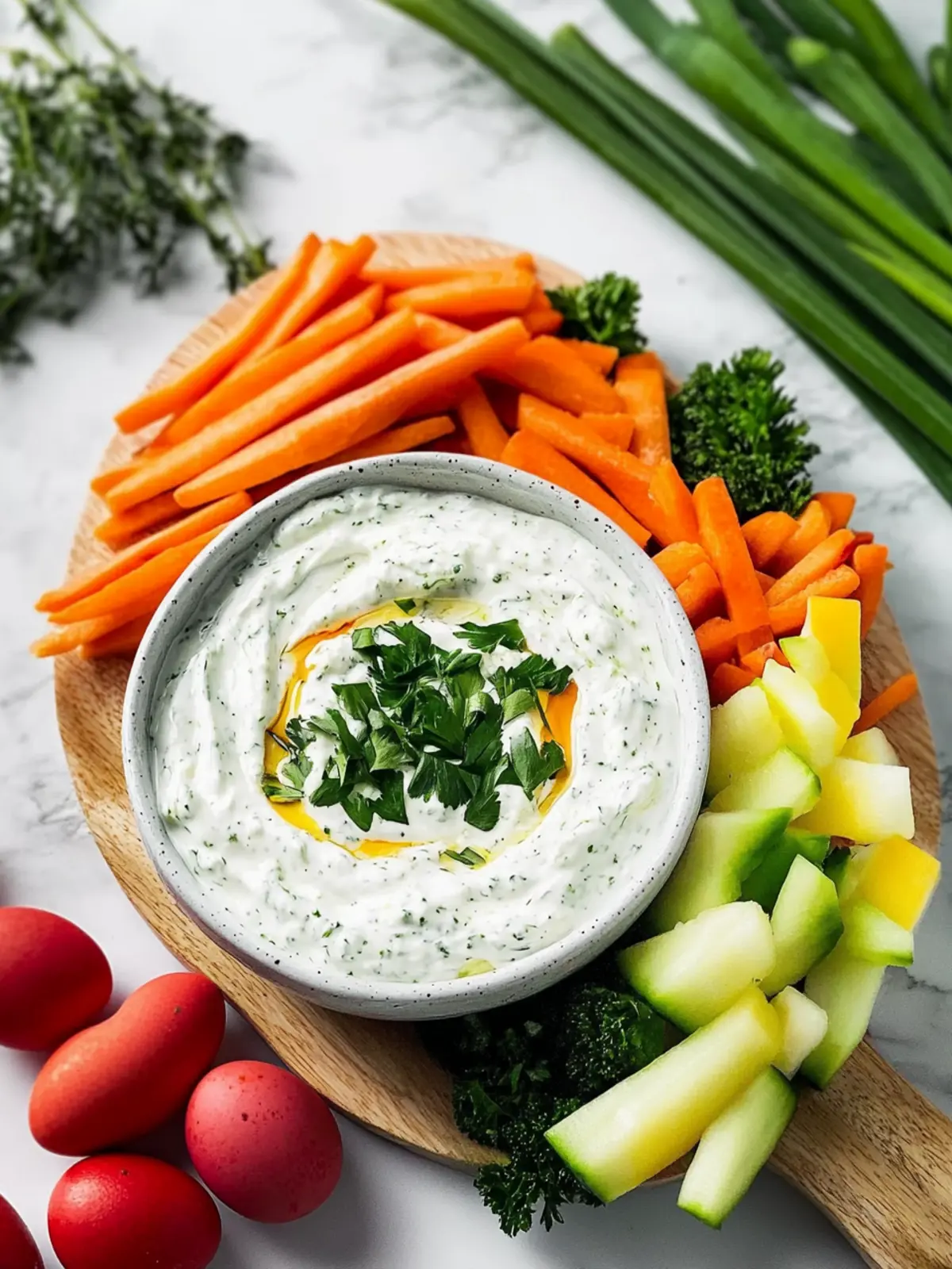 Easter Greek Yogurt Veggie Dip That’s a Flavorful Hit 4 Easter Greek Yogurt Veggie Dip