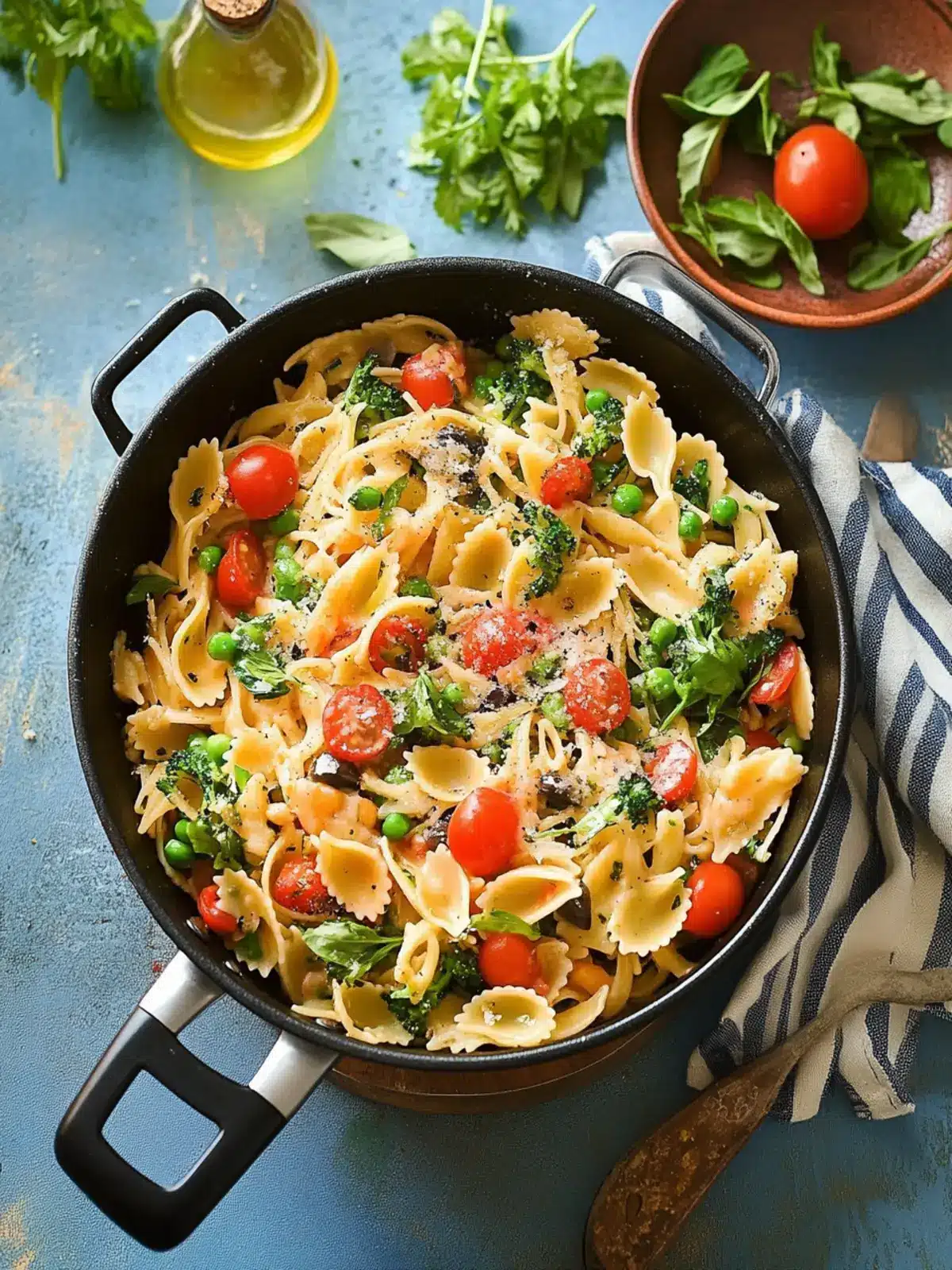 Delicious Mother's Day One Pot Pasta Primavera Recipe 5 Mother's Day One Pot Pasta Primavera