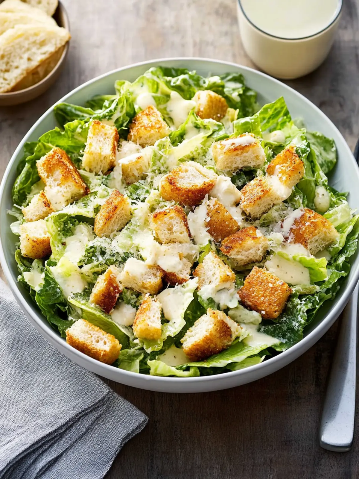 Bobby Flay's Caesar Salad Recipe with a Zesty Twist 3 Bobby Flay Caesar Salad Recipe
