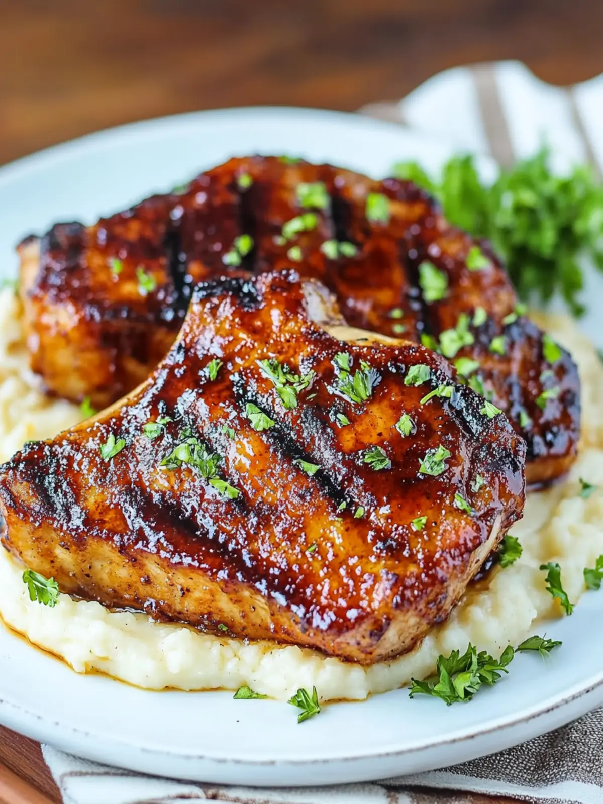 Mother's Day Brown Sugar Glazed Pork Chops for a Sweet Surprise 5 Mother's Day Brown Sugar Glazed Pork Chops