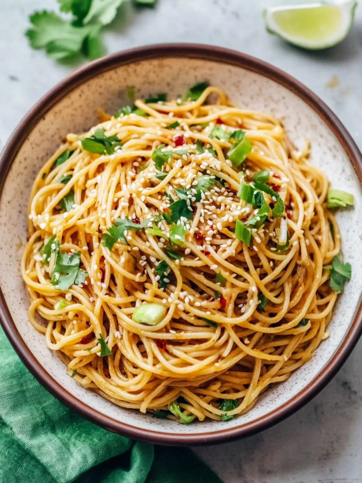 Squirt Up Your Cinco de Mayo with Zesty Sesame Spaghetti 5 Cinco de Mayo Sesame Spaghetti