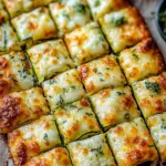 Delicious Mother's Day Cheesy Zucchini Breadsticks Recipe 8 Mother' Day Cheesy Zucchini Breadsticks