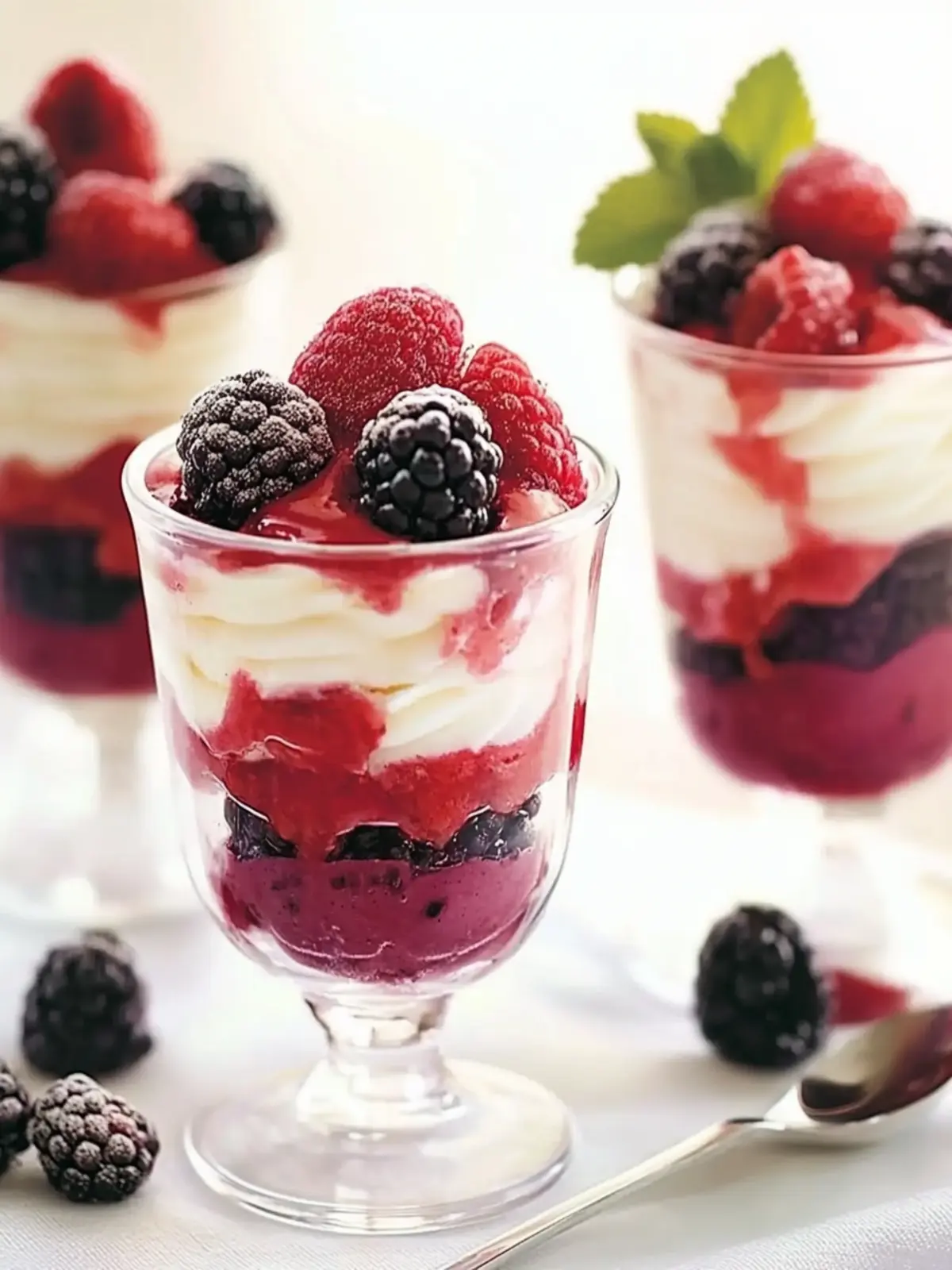 Easy Berry Parfaits: A Deliciously Simple Treat for All 2 Easy Berry parfaits