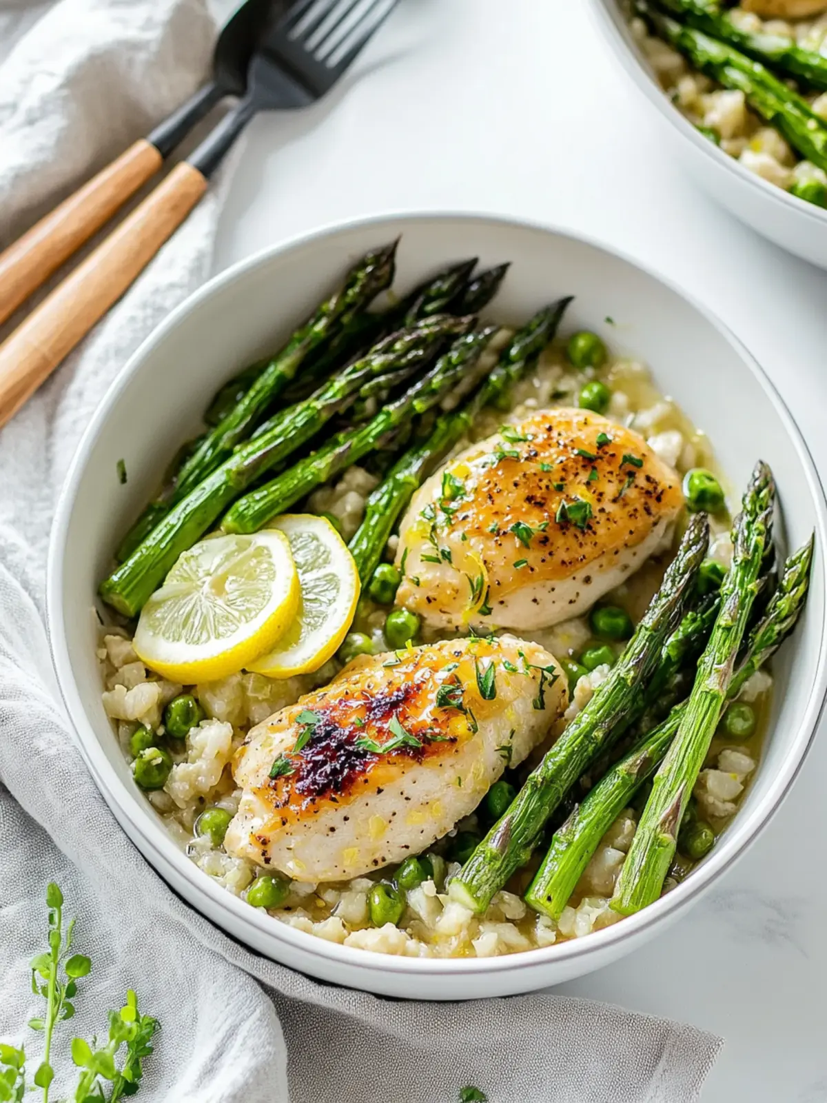 Mouthwatering Mother's Day One Pan Honey Lemon Chicken & Asparagus 4 Mother's Day One Pan Honey Lemon Chicken and Asparagus
