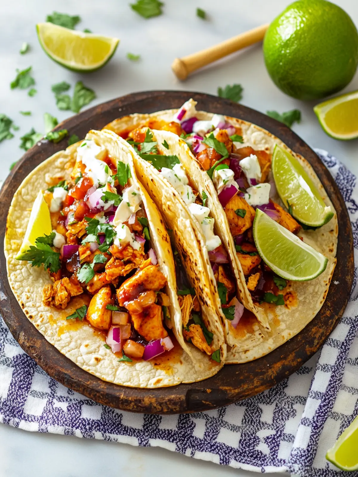 Irresistible Garlic Butter Honey BBQ Chicken Tacos for Cinco de Mayo 3 Cinco de Mayo Irresistible Garlic Butter Honey BBQ Chicken Tacos