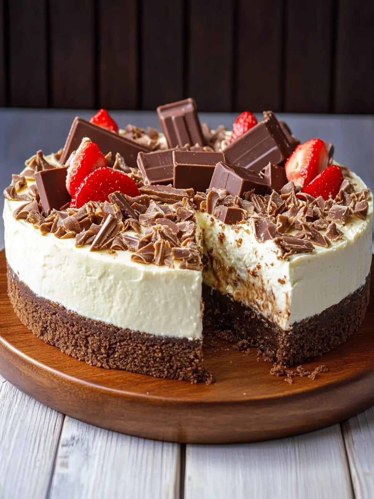 Irresistible Cinco de Mayo Viral Kit Kat Cheesecake Delight 3 Cinco de Mayo Viral Kit Kat Cheesecake