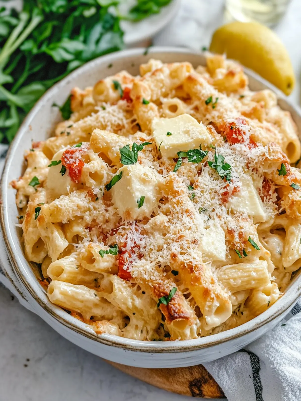 Savory Mother's Day Boursin Cheese Baked TikTok Pasta Delight 2 Mother's Day Boursin Cheese Baked TikTok Pasta