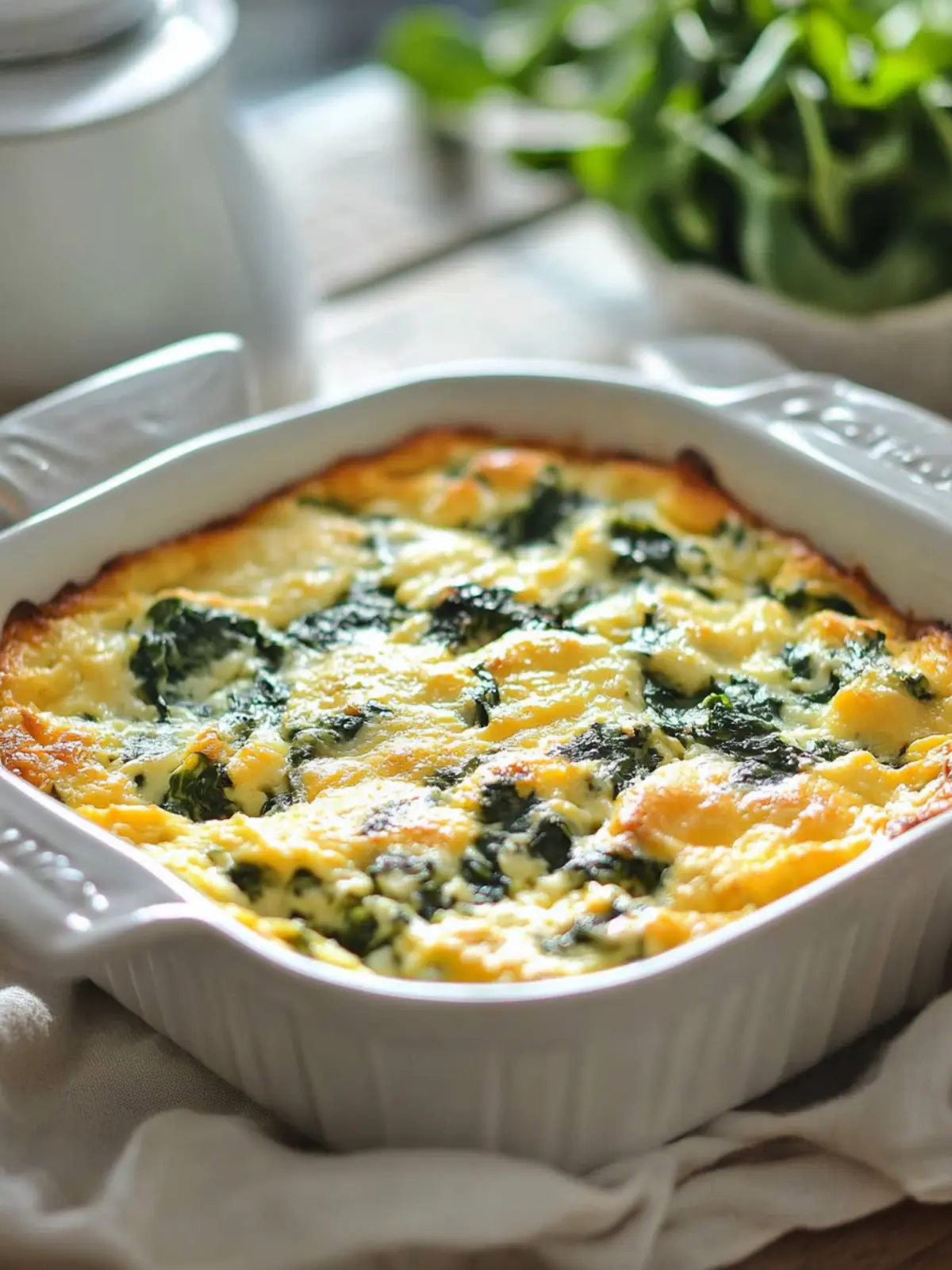 Easter Cottage Cheese Spinach Egg Bake for a Brighter Brunch 5 Easter Cottage Cheese Spinach Egg Bake