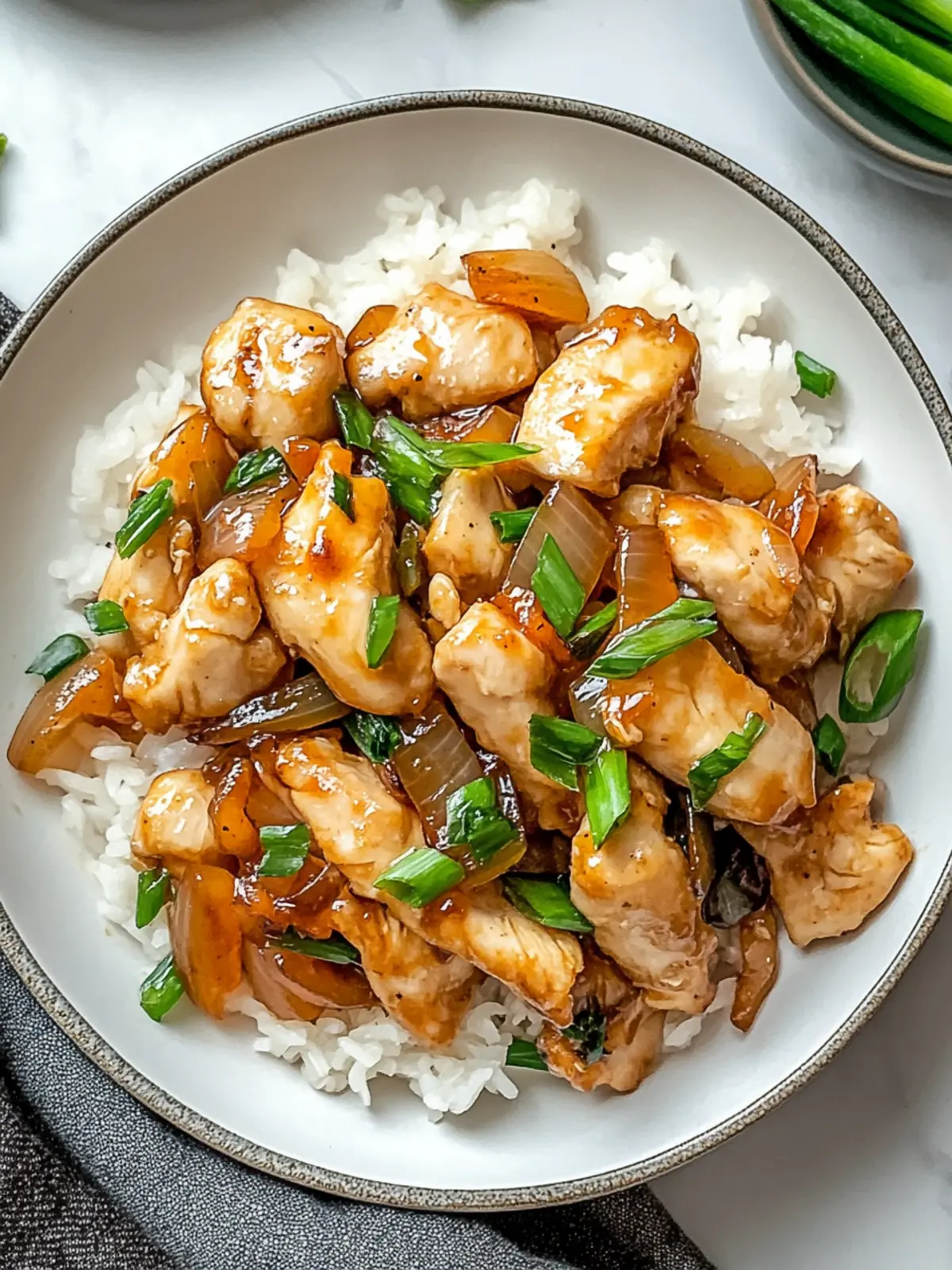 Savory Chicken and Onion Stir-Fry: Your Weeknight Hero 4 Chicken and Onion Stir-Fry