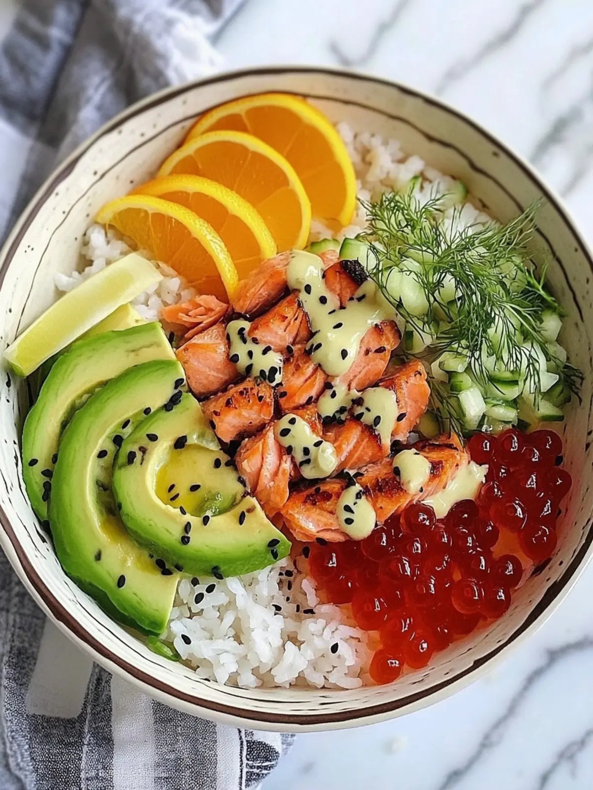 Delight Mom with a Mother's Day Simple Salmon Bowl 2 Mother's Day Simple Salmon Bowl