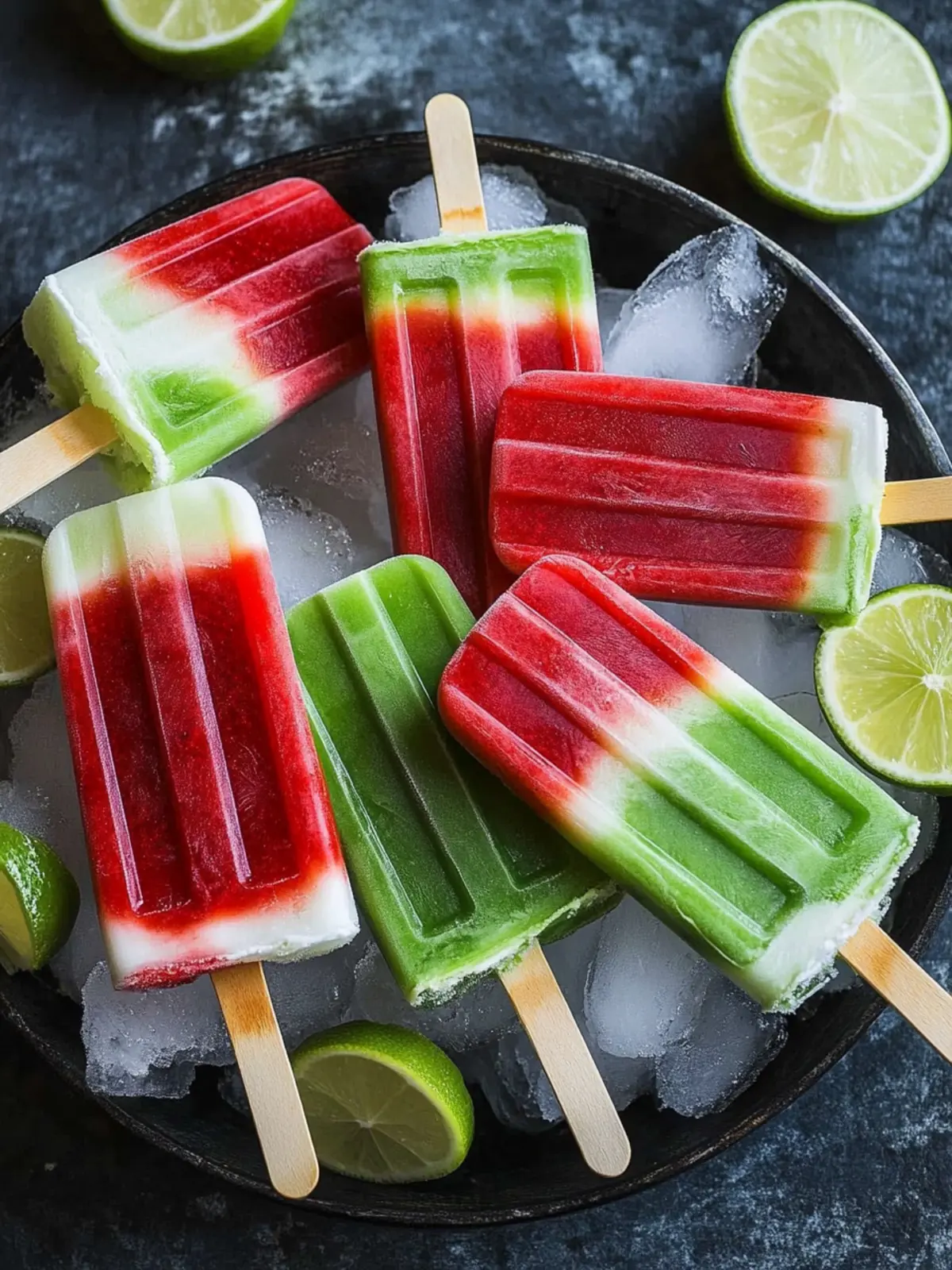 Lime Coconut Strawberry Cinco de Mayo Popsicles You'll Love 4 Cinco de Mayo Popsicles