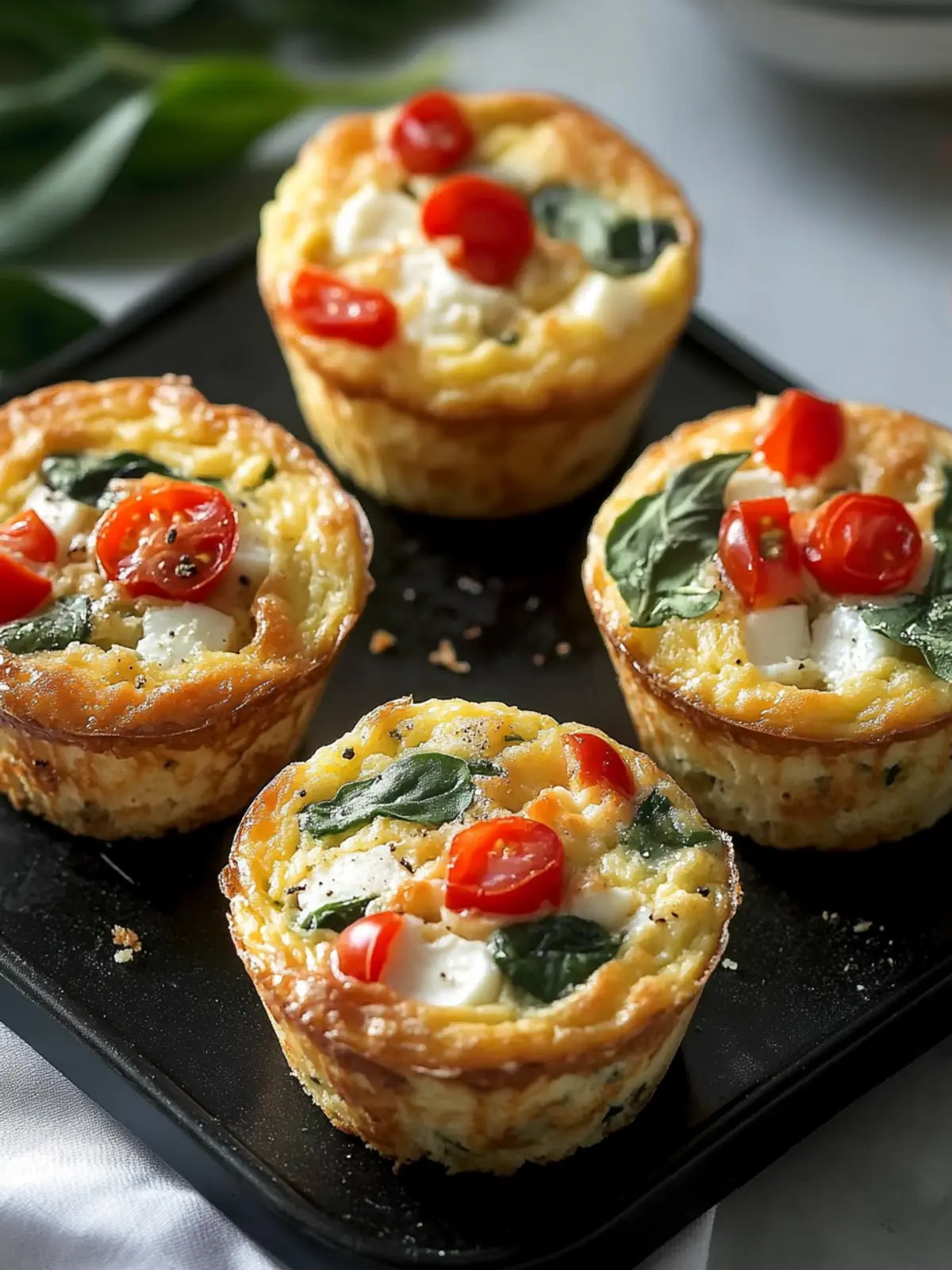 Deliciously Healthy Egg White Muffins Packed with Veggies 2 Healthy Egg White Muffins