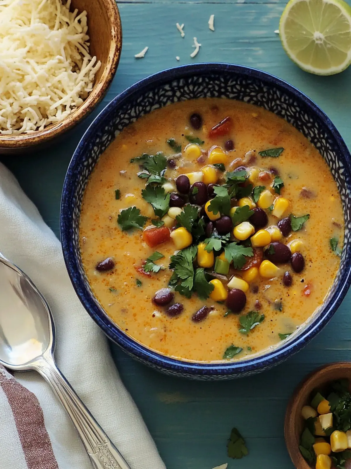 Rich and Creamy Cinco de Mayo Corn And Bean Soup Delight 3 Cinco de Mayo Creamy Mexican Corn And Bean Soup