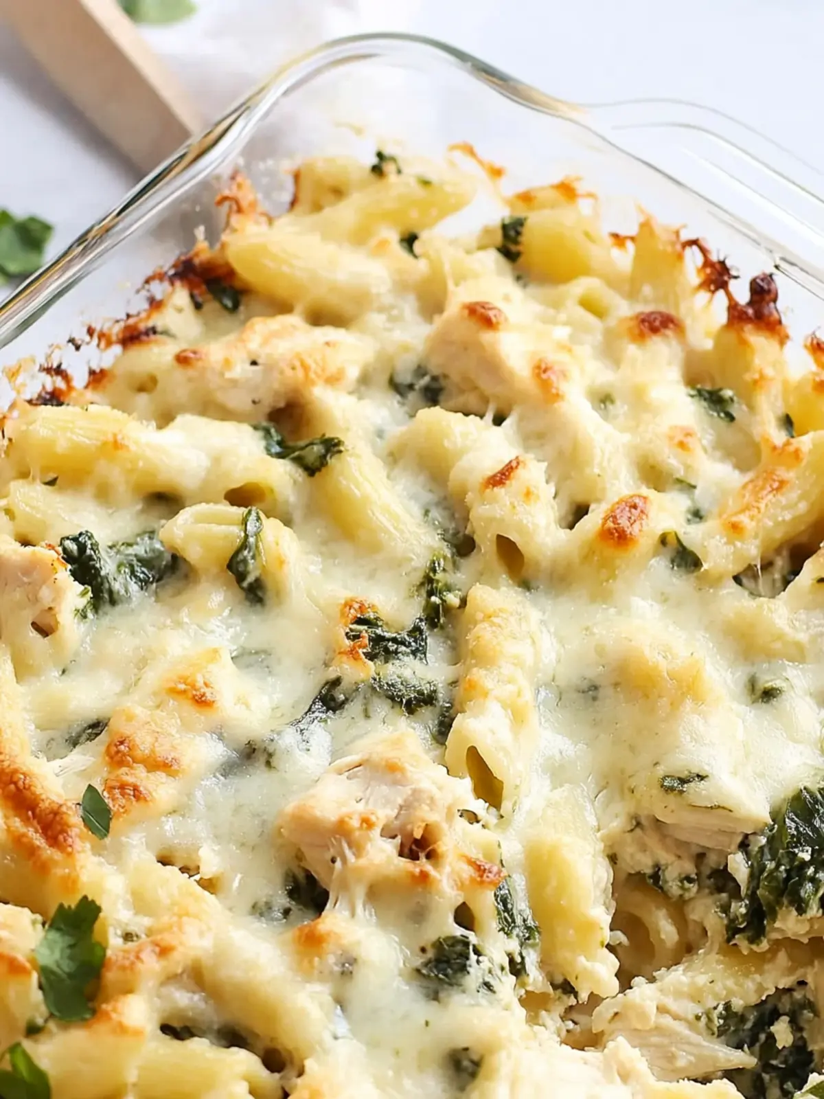 Indulge in Cinco de Mayo Creamy Spinach Artichoke Chicken Casserole 5 Cinco de Mayo Creamy Spinach Artichoke Chicken Pasta Casserole